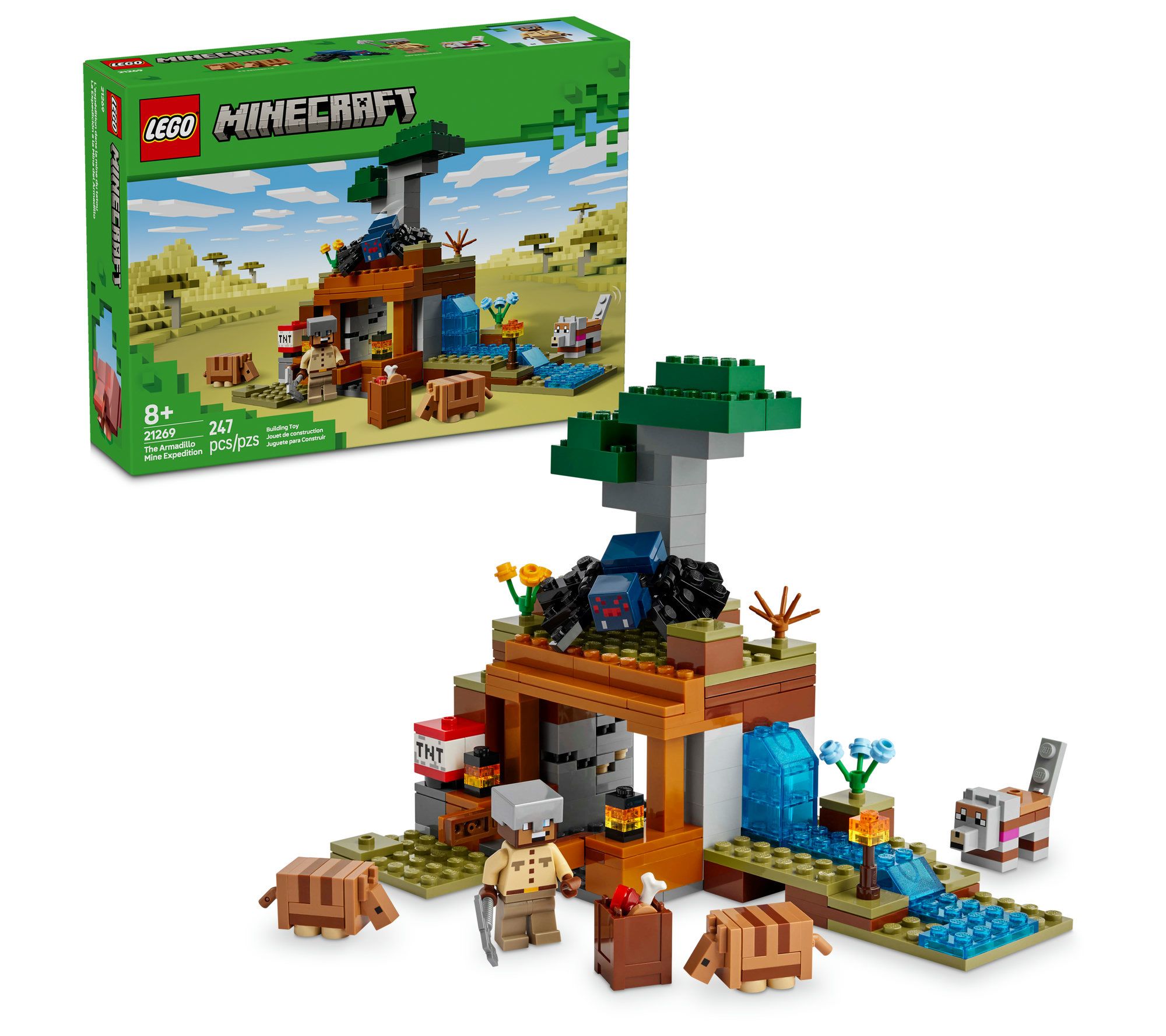 LEGO Minecraft The Armadillo Mine Expedition Video Game Figure