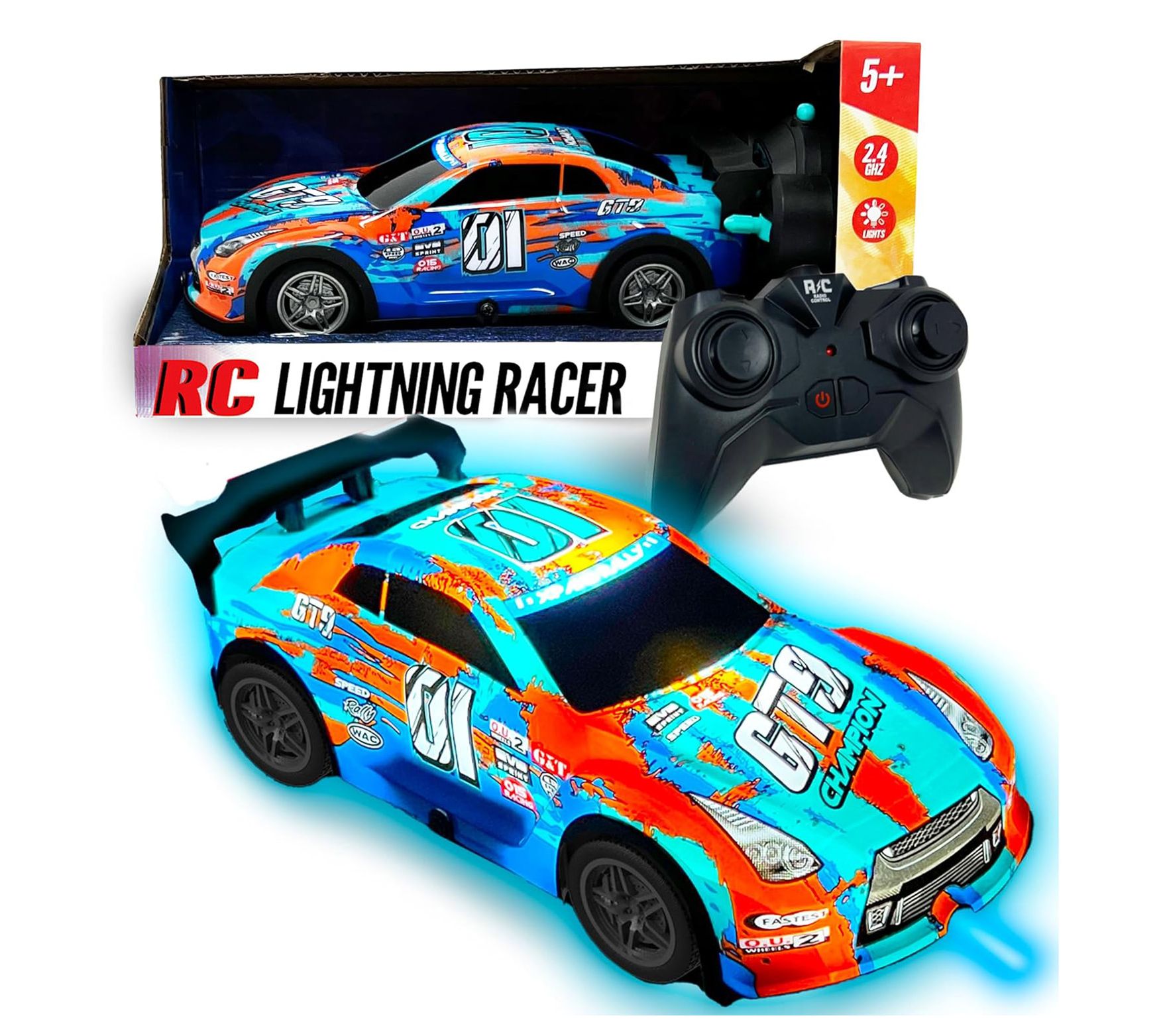 Thin Air Hyper Drive RC Lightning Racer RemoteCar