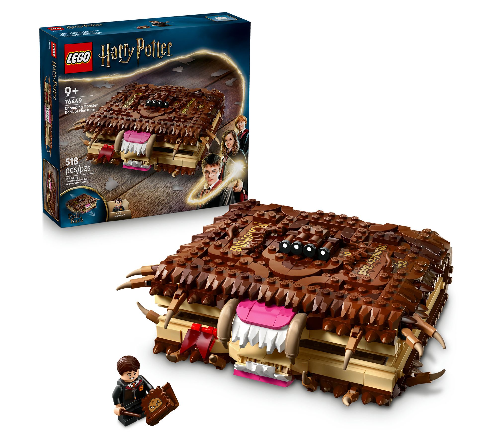 LEGO Harry Potter Chomping Monster Book of Monsters Wizard Toy