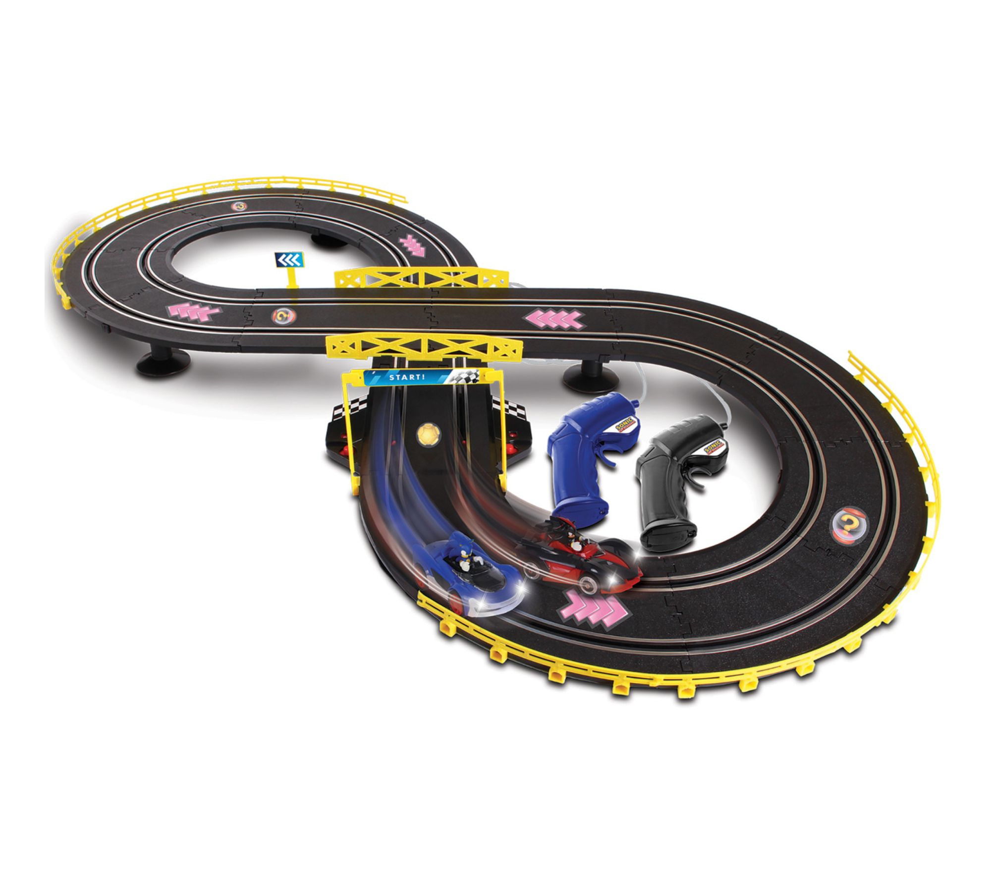 NKOK Sonic CrossWorlds 2 Slot Car Character Super Race Set