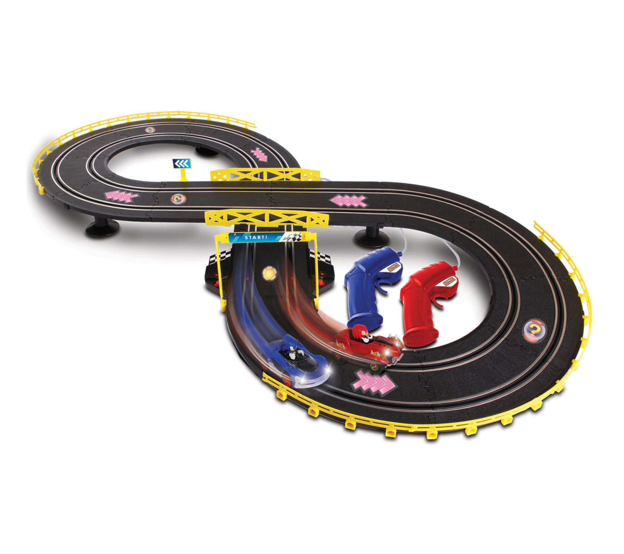 NKOK Sonic CrossWorlds 2 Slot Car Character Super Race Set
