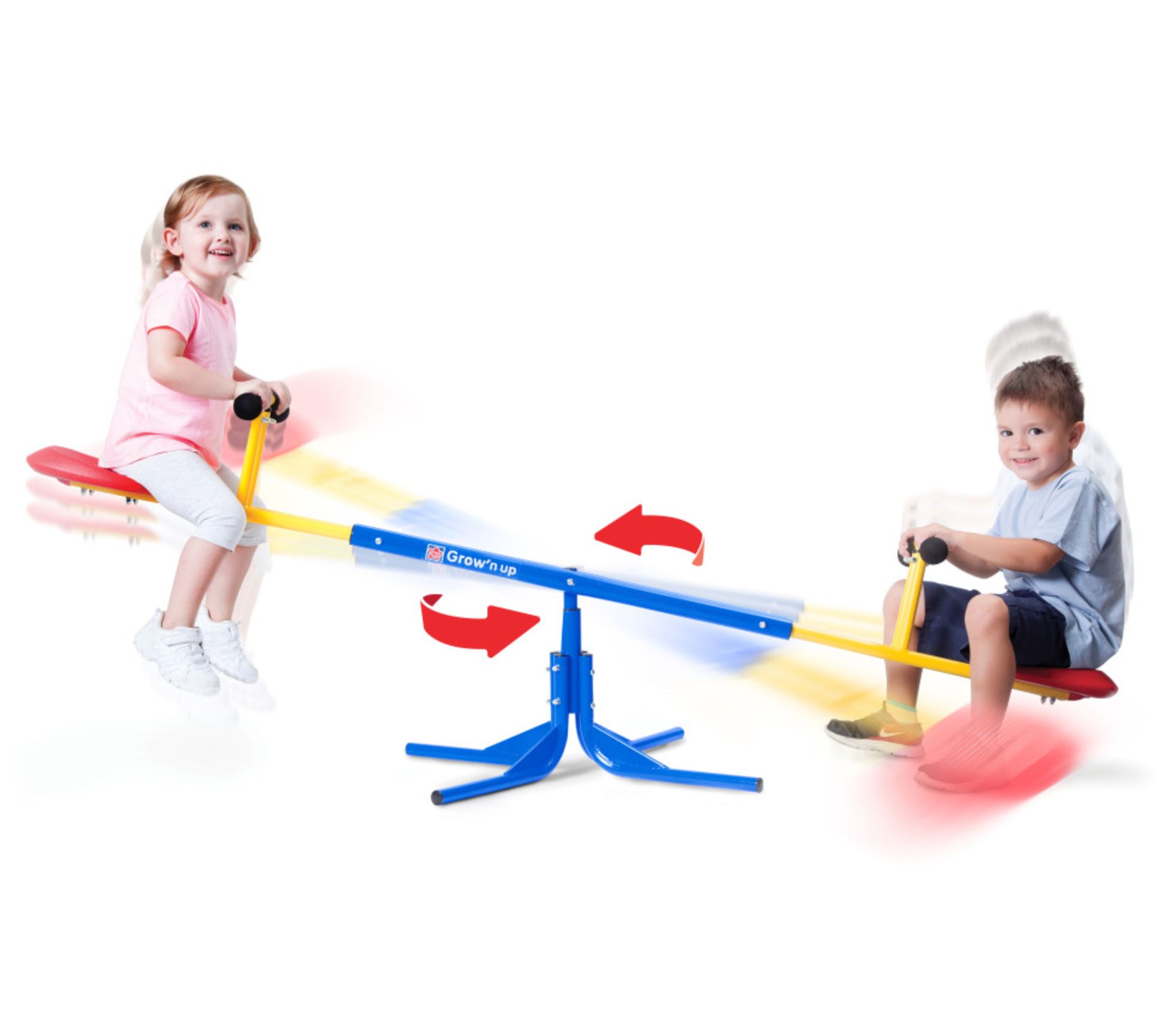Grow 'N Up Heracles Seesaw 360 Degrees Rotation TeeterTotter