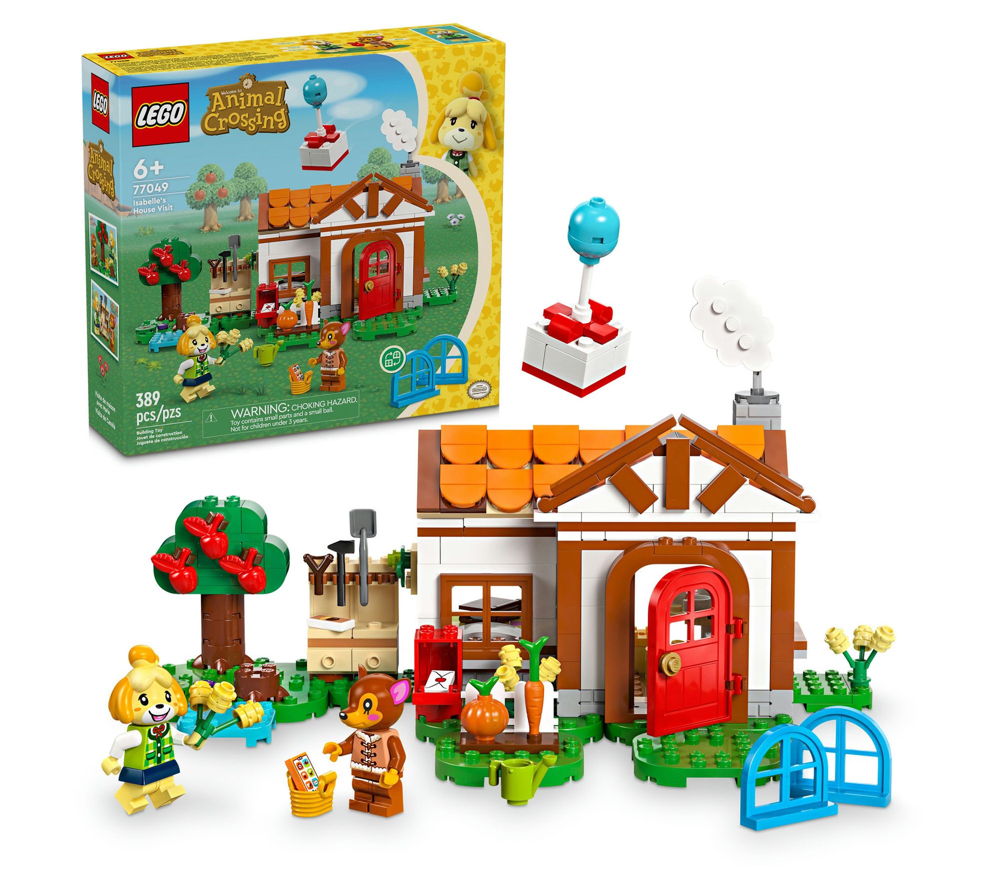 LEGO Animal Crossing Isabelle's House Visit 77049