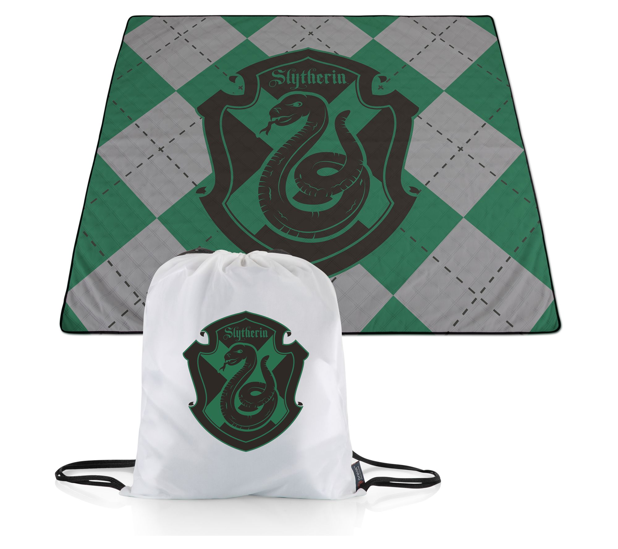 Harry Potter Slytherin Impresa Outdoor Picnic Blanket