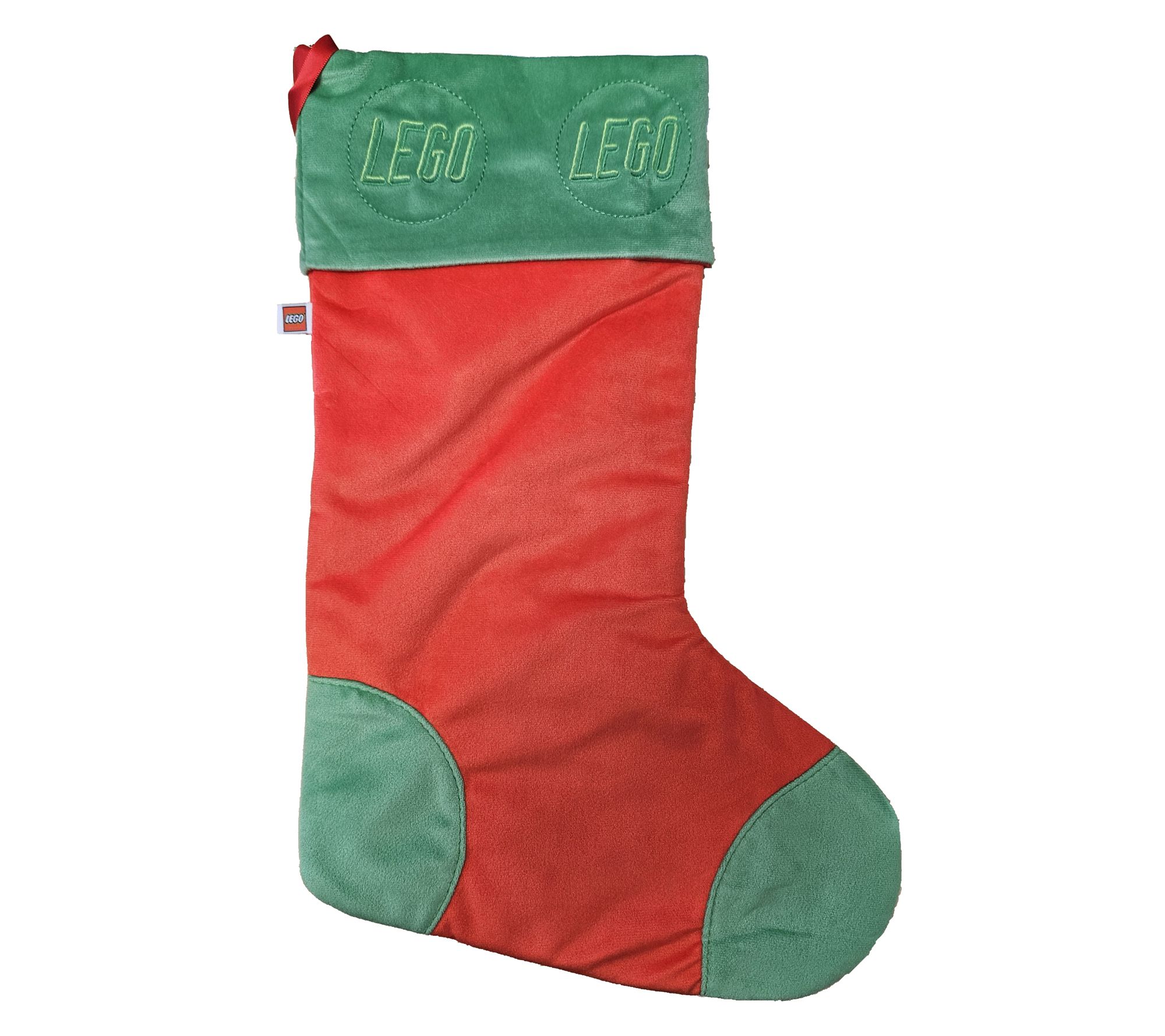 LEGO Holiday Stocking with 6 Patches