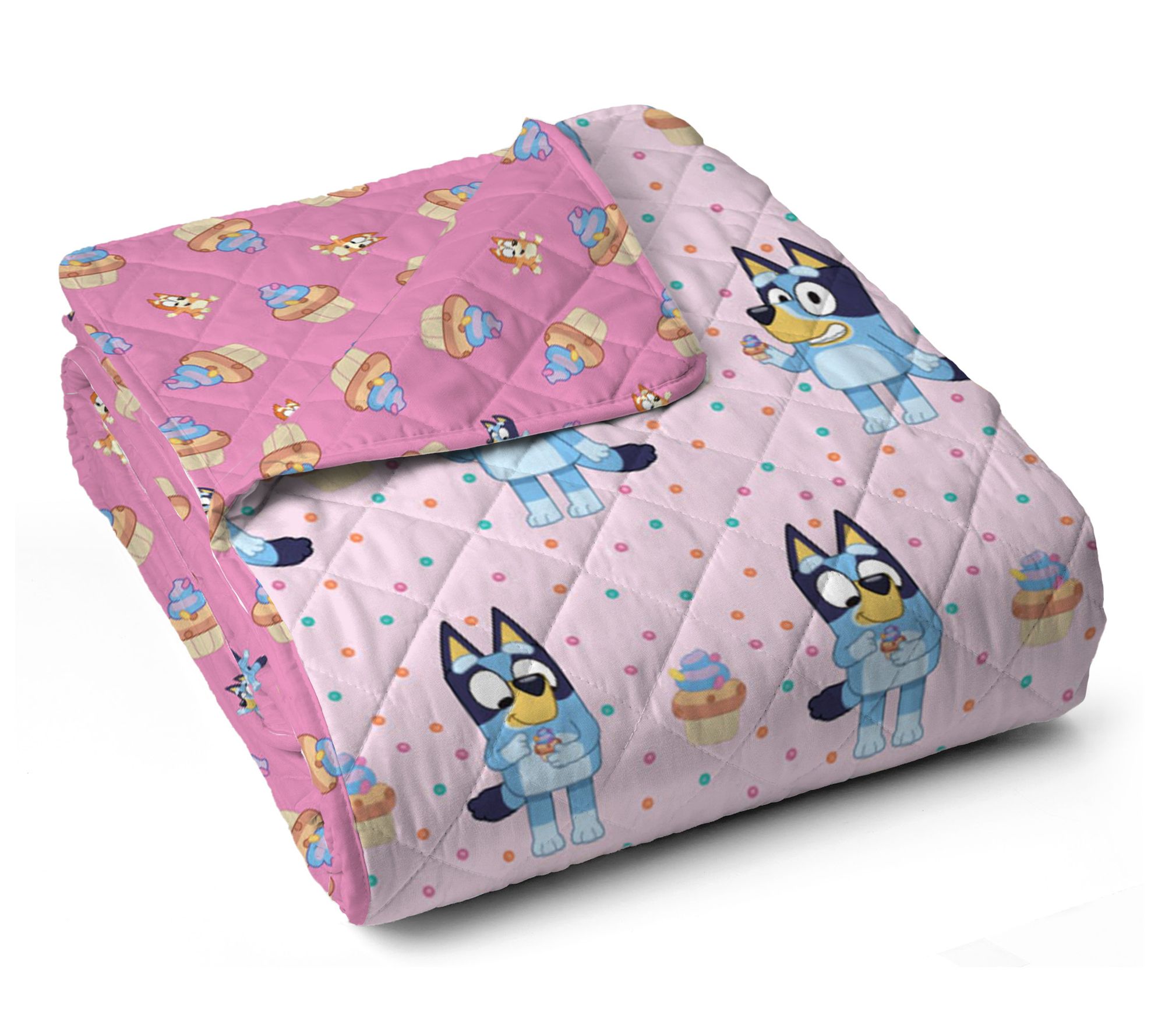 Bluey 60x80 Quilted Throw Blanket by The Northwest Group