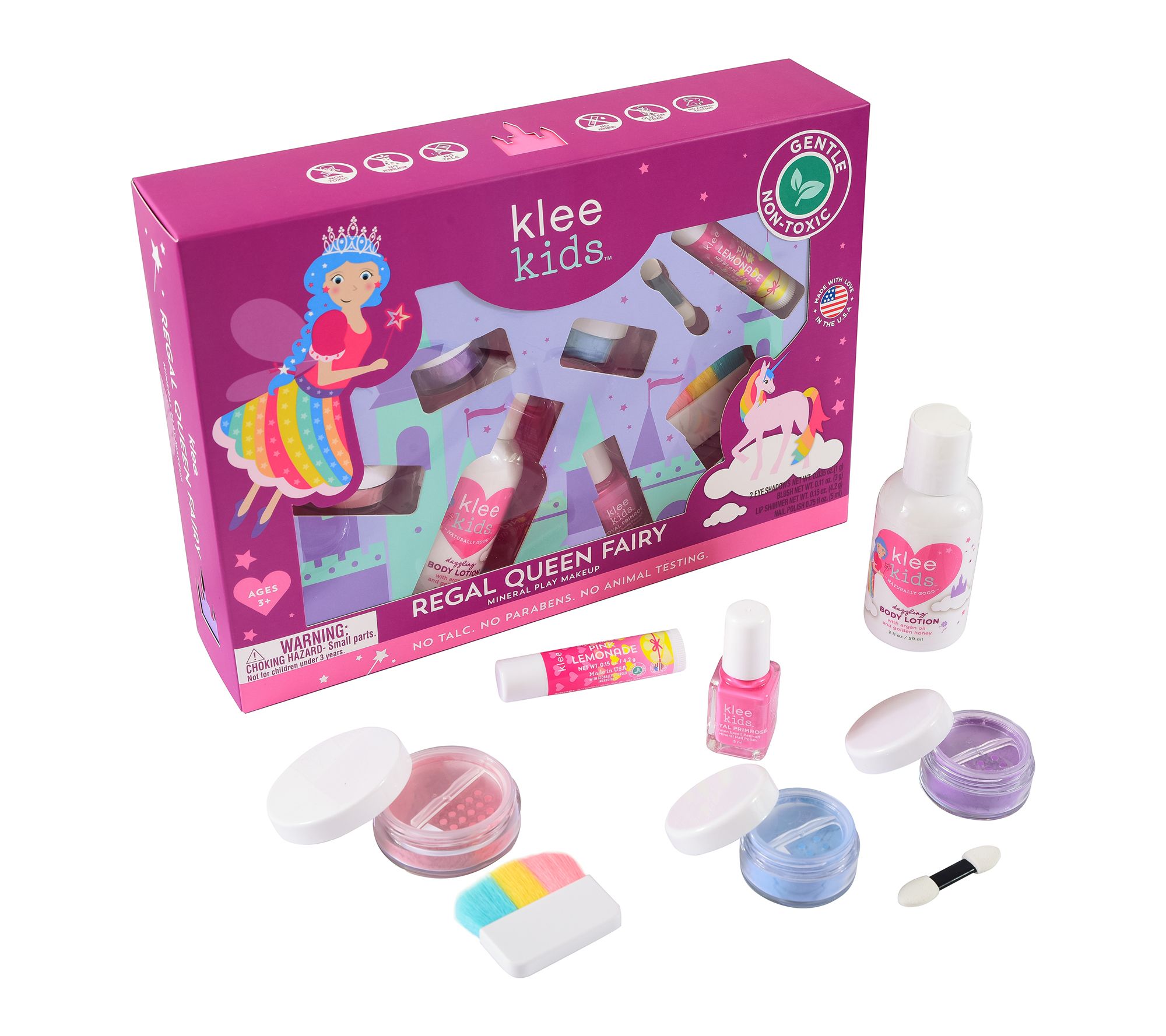 Klee Naturals Regal Queen Fairy Kids' Mineral Makeup Set