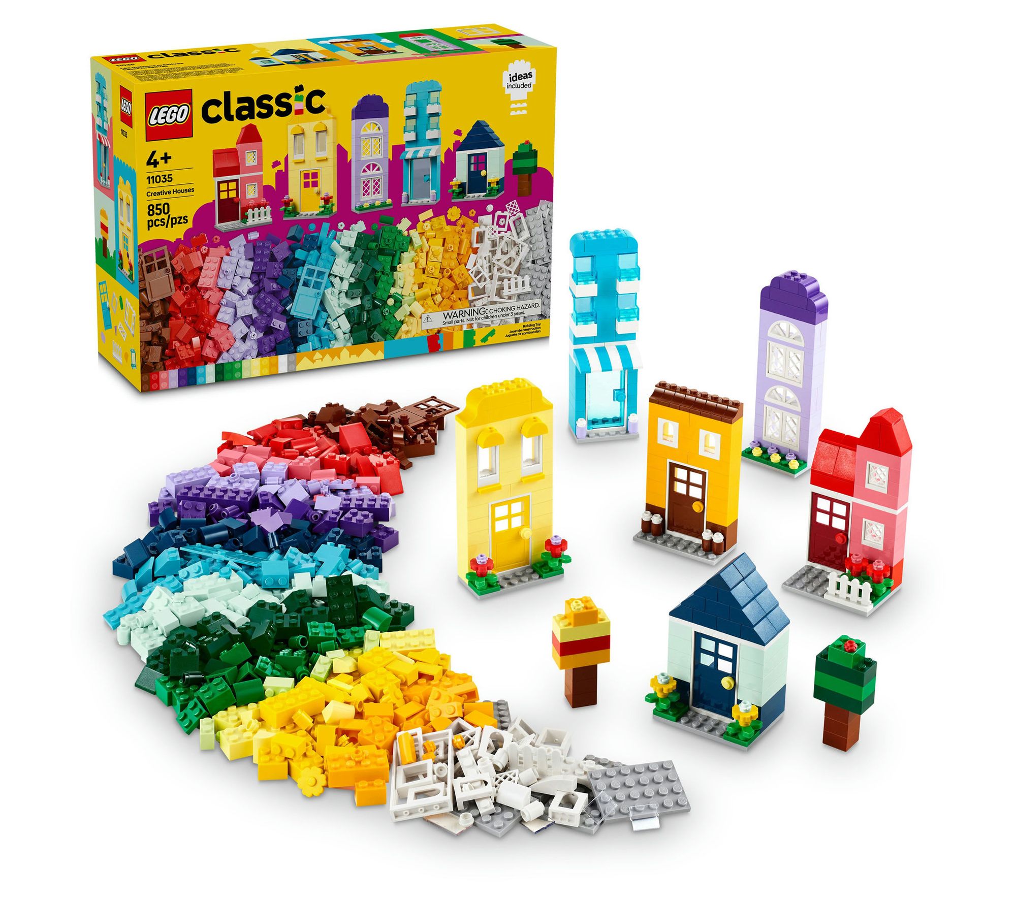 LEGO Classic Creative Houses 11035  Building Toy - 850 Pcs