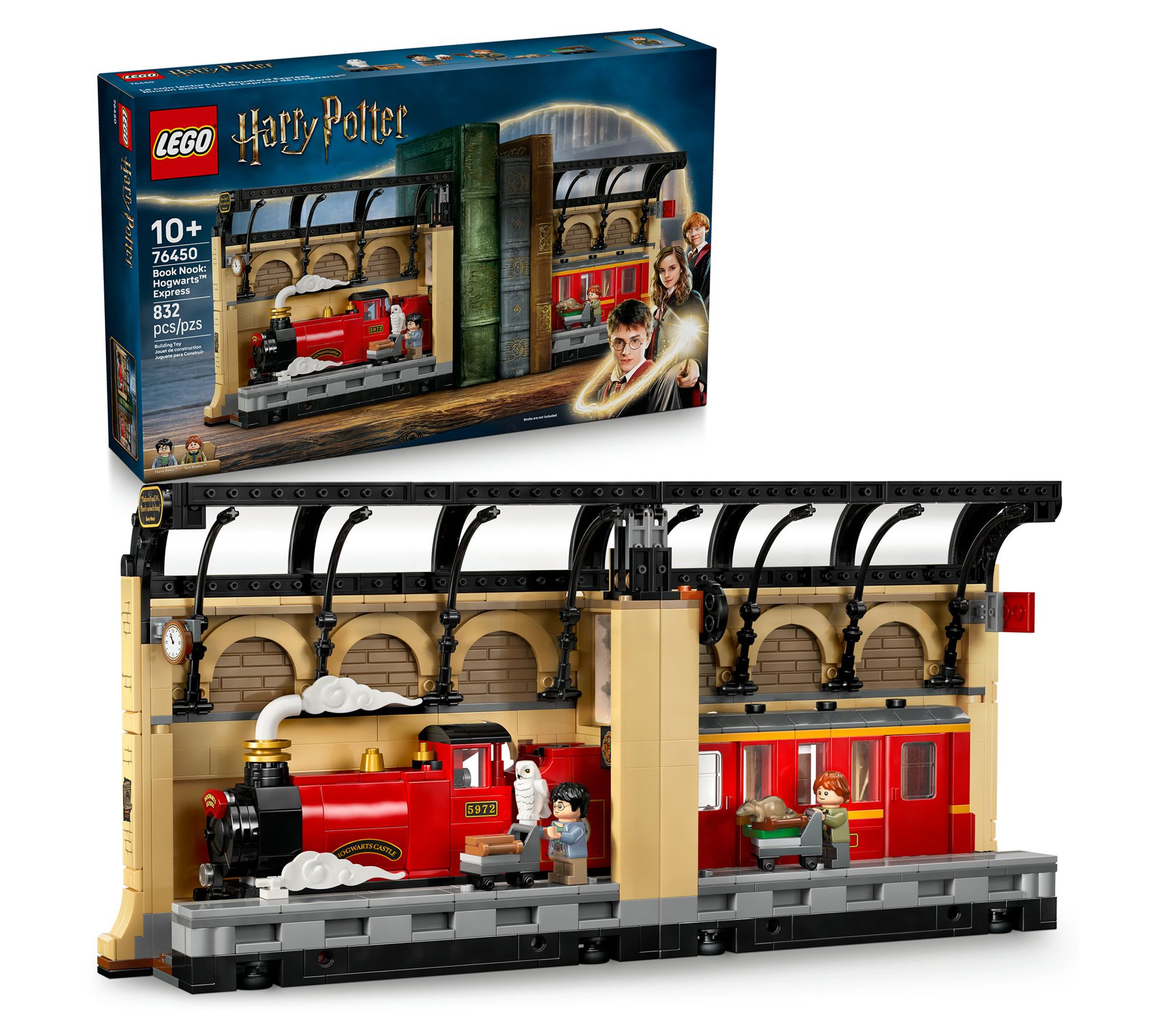 LEGO Harry Potter Book Nook: Hogwarts Express Magical Toy 7645