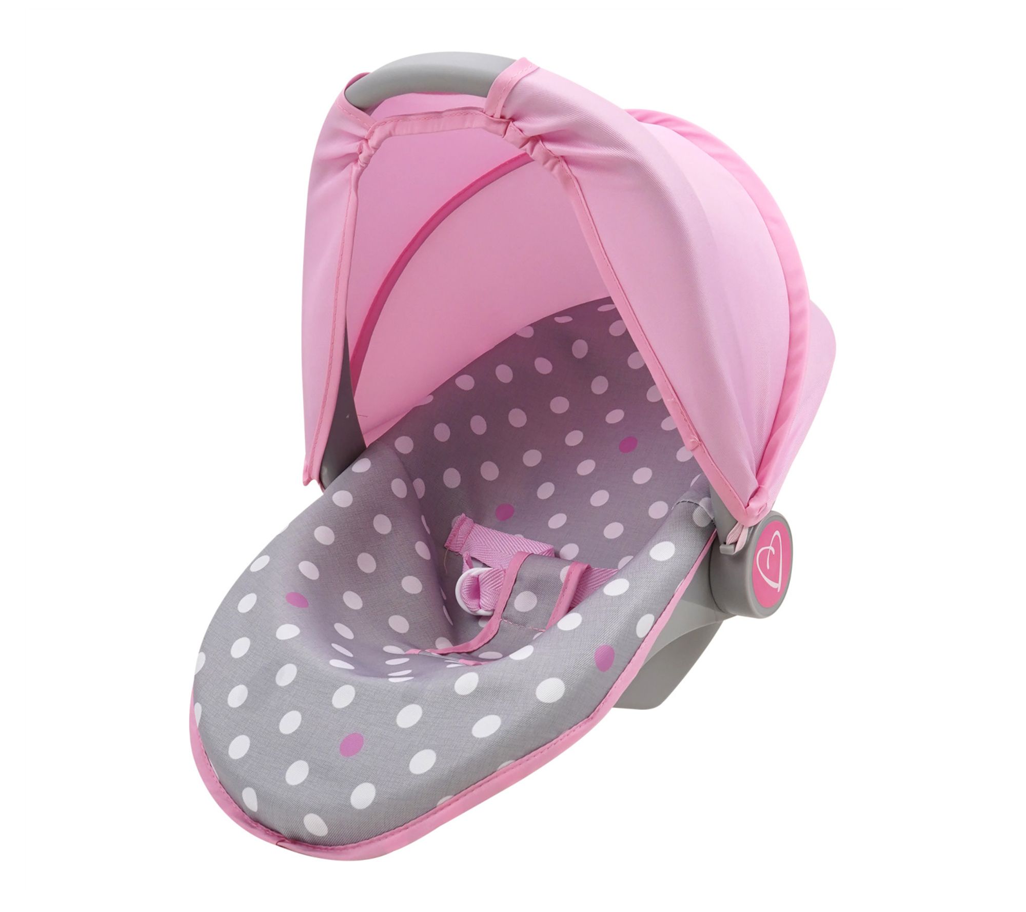509 Crew: Cotton Candy Pink, 3-In-1 Doll Car Seat