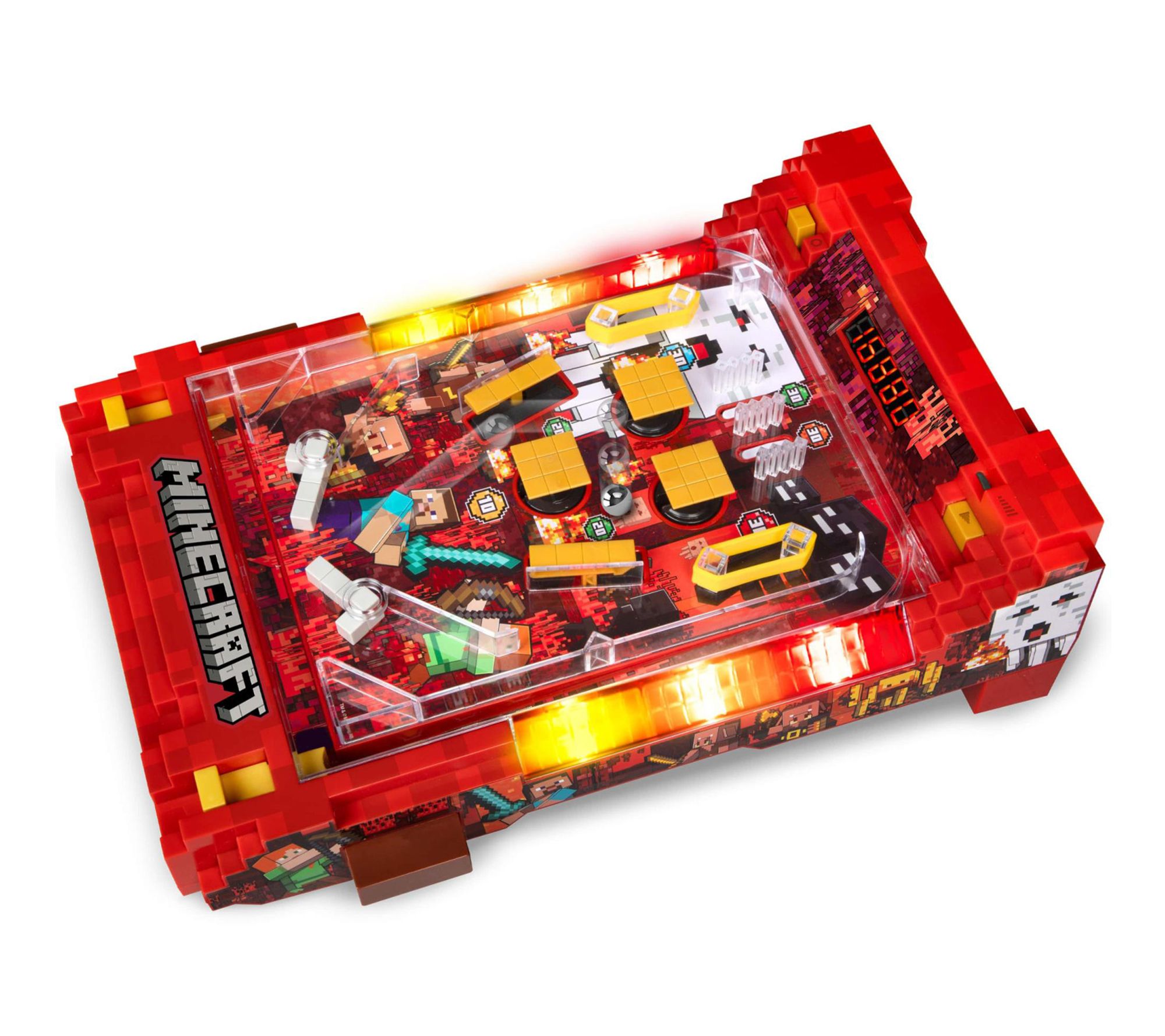 Minecraft Arcade Pinball Nether Tabletop Game