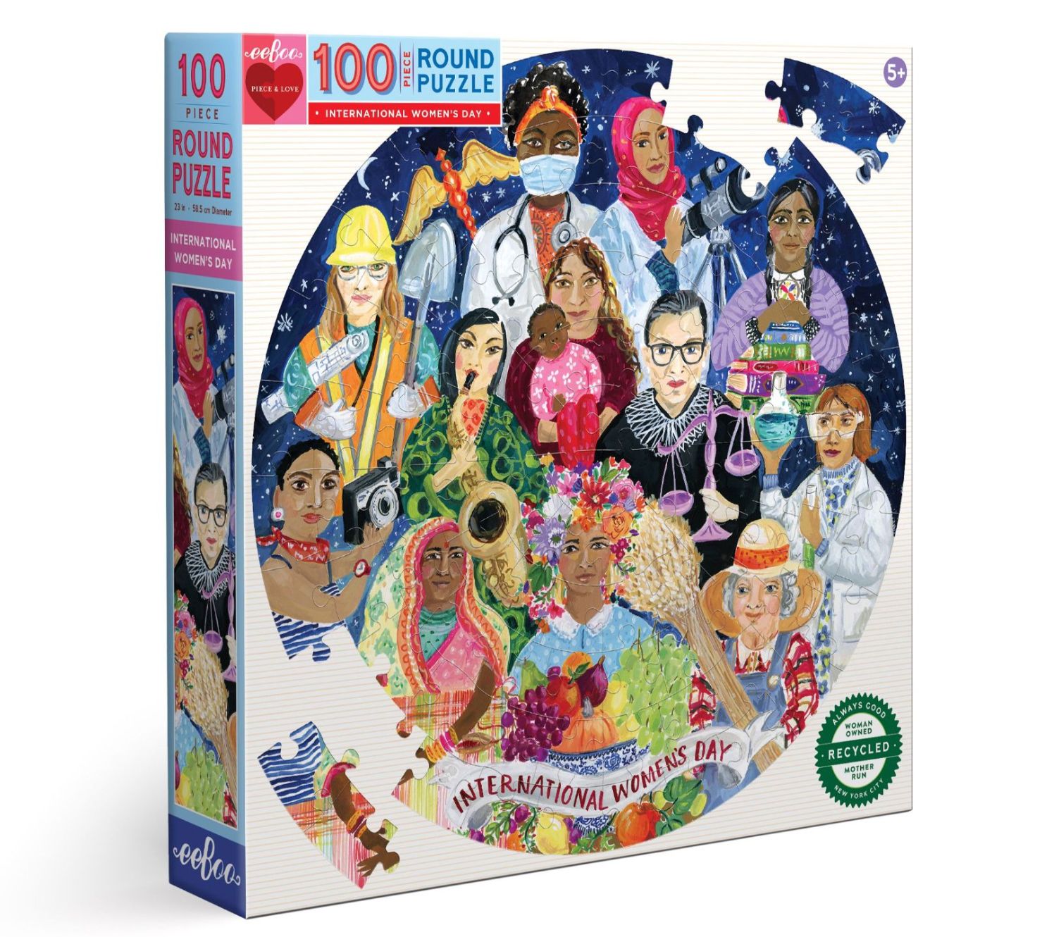 eeBoo International Women's Day Puzzle