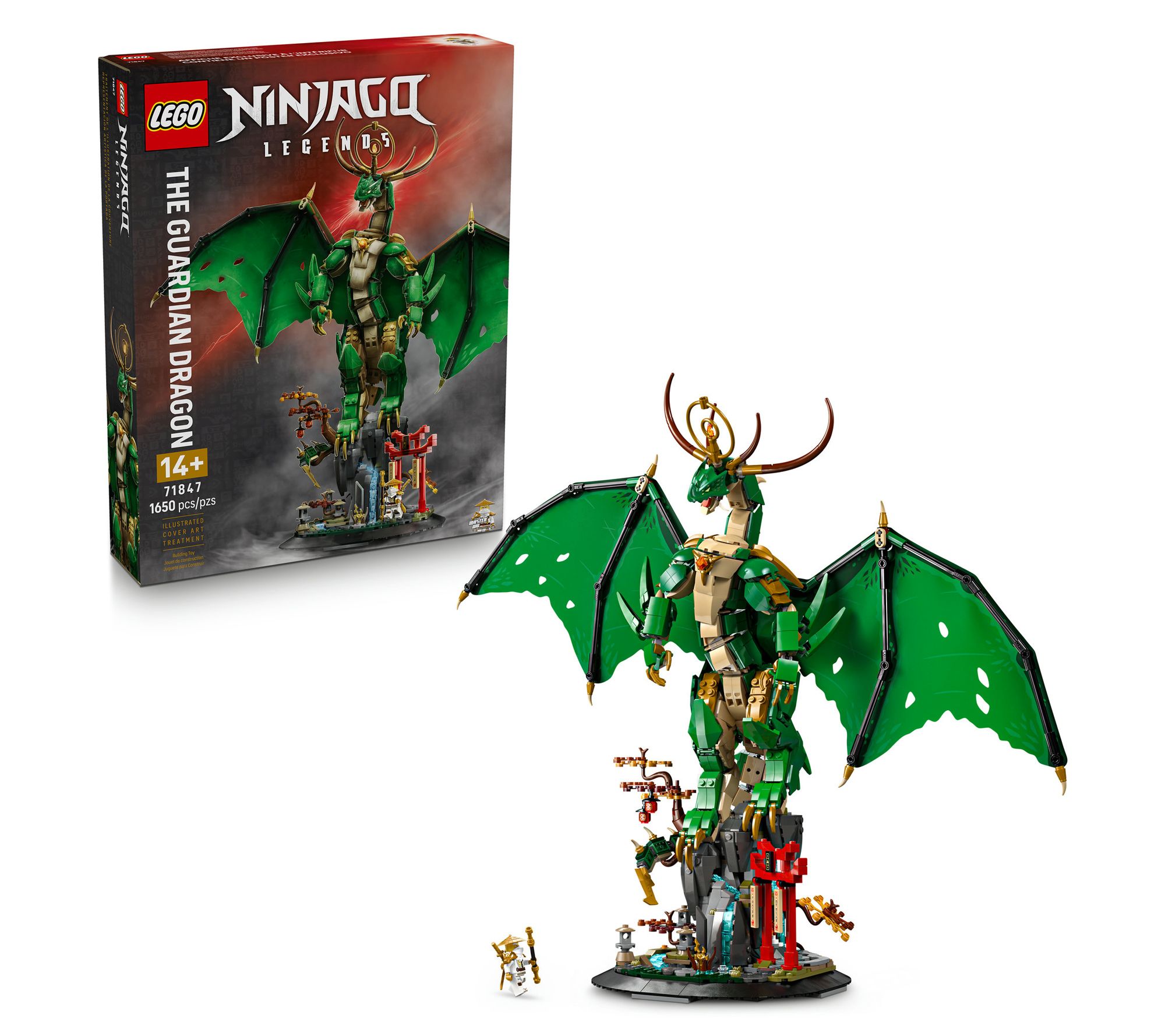 LEGO NINJAGO The Guardian Dragon Display Building Kit