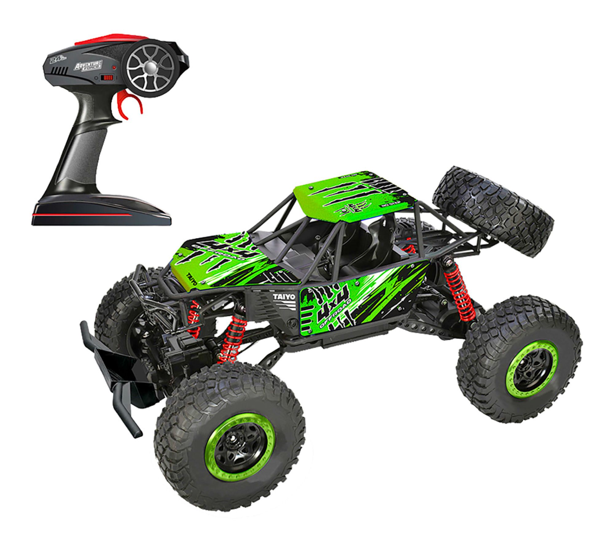 Taiyo Iron Claw Buggy 4WD 1:8 Scale R/C Vehicle, Green