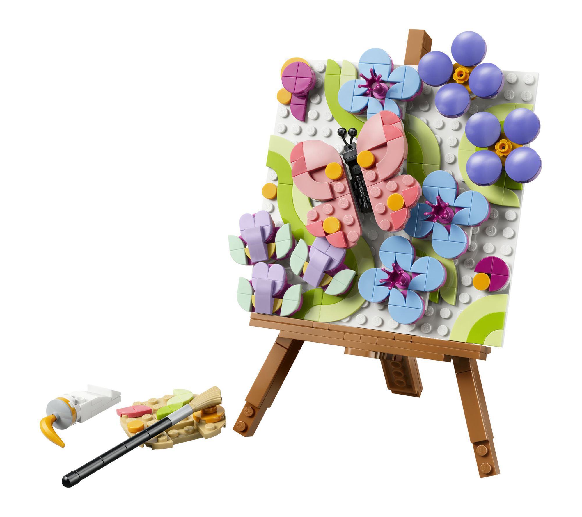 LEGO Creator Floral Art Decor Painting 31390 348 Pieces