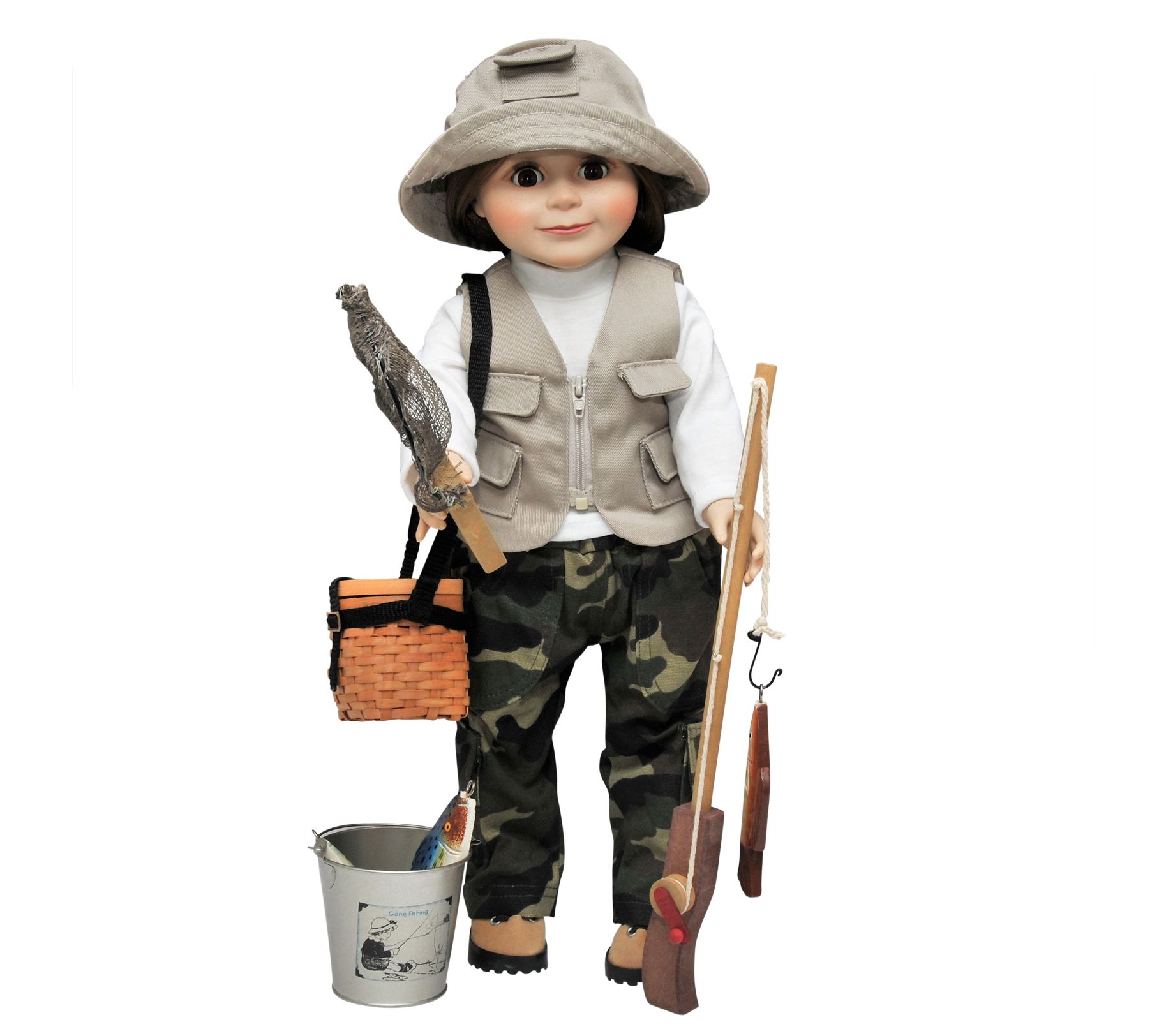 The Queen's Treasures 18 Doll 4-Piece FishingClothes Outfit 