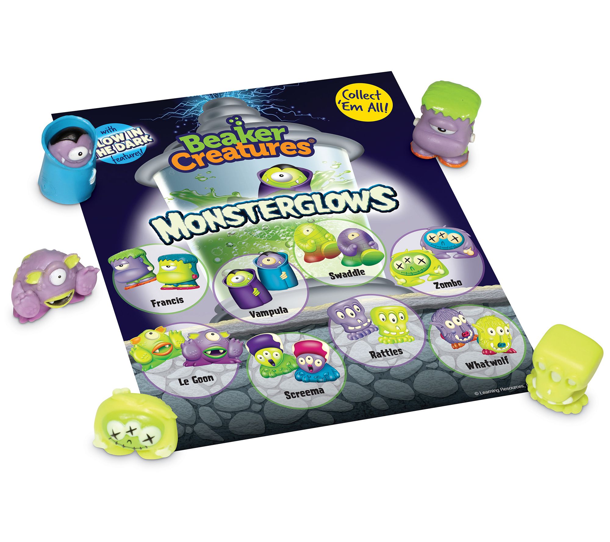 Learning Resources Beaker Creatures Monsterglow5pack