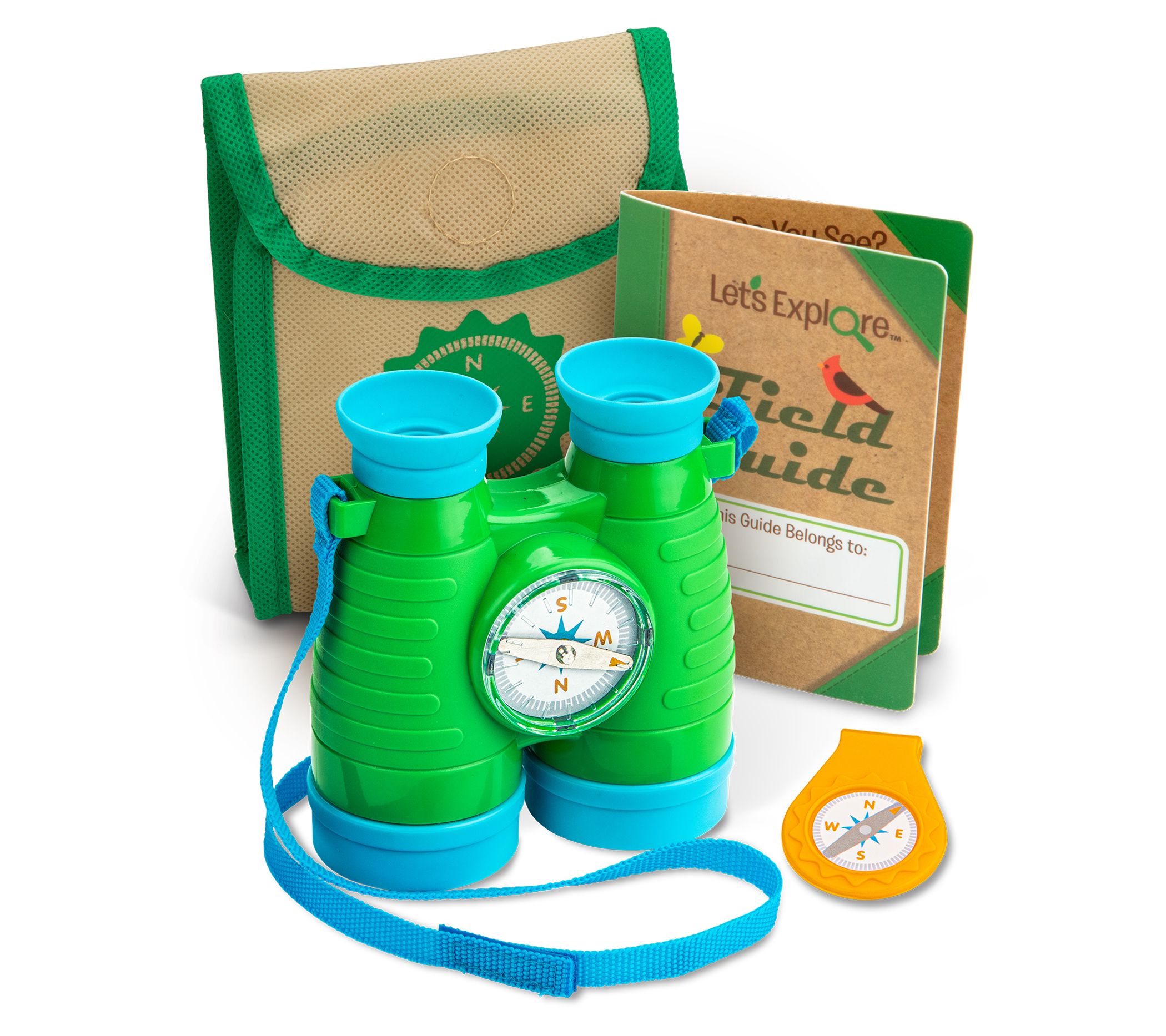 Let's Explore Binoculars & Compass Play Set