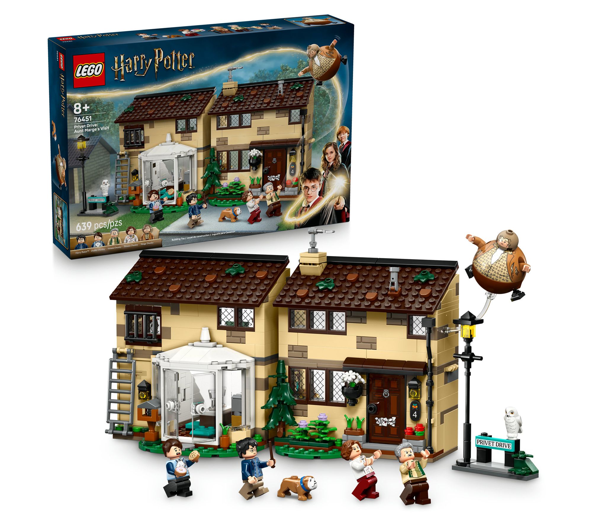 LEGO Harry Potter Privet Drive: Aunt Marge's Visit Buildable H