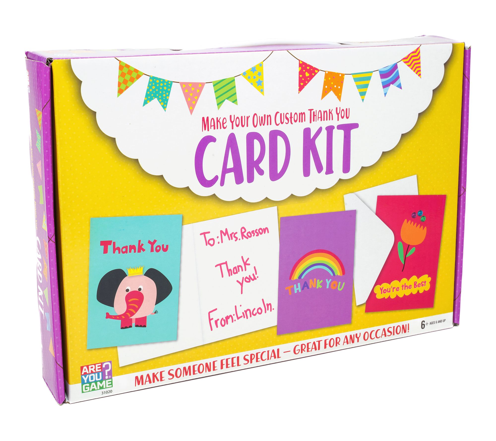 Make Your Own Custom Thank You Card Kit