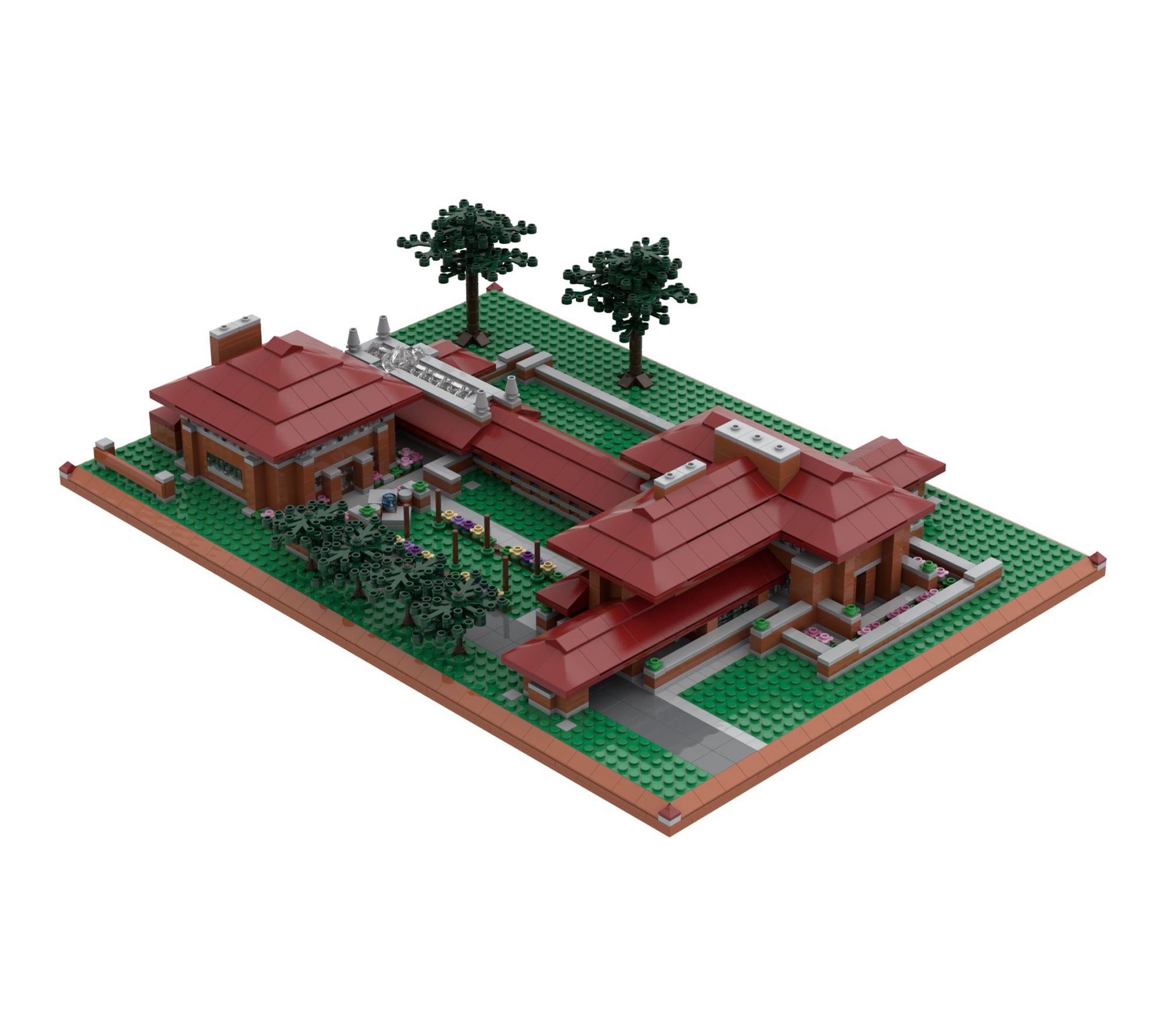 The ATOM Brick Darwin D. Martin House BuildingKit