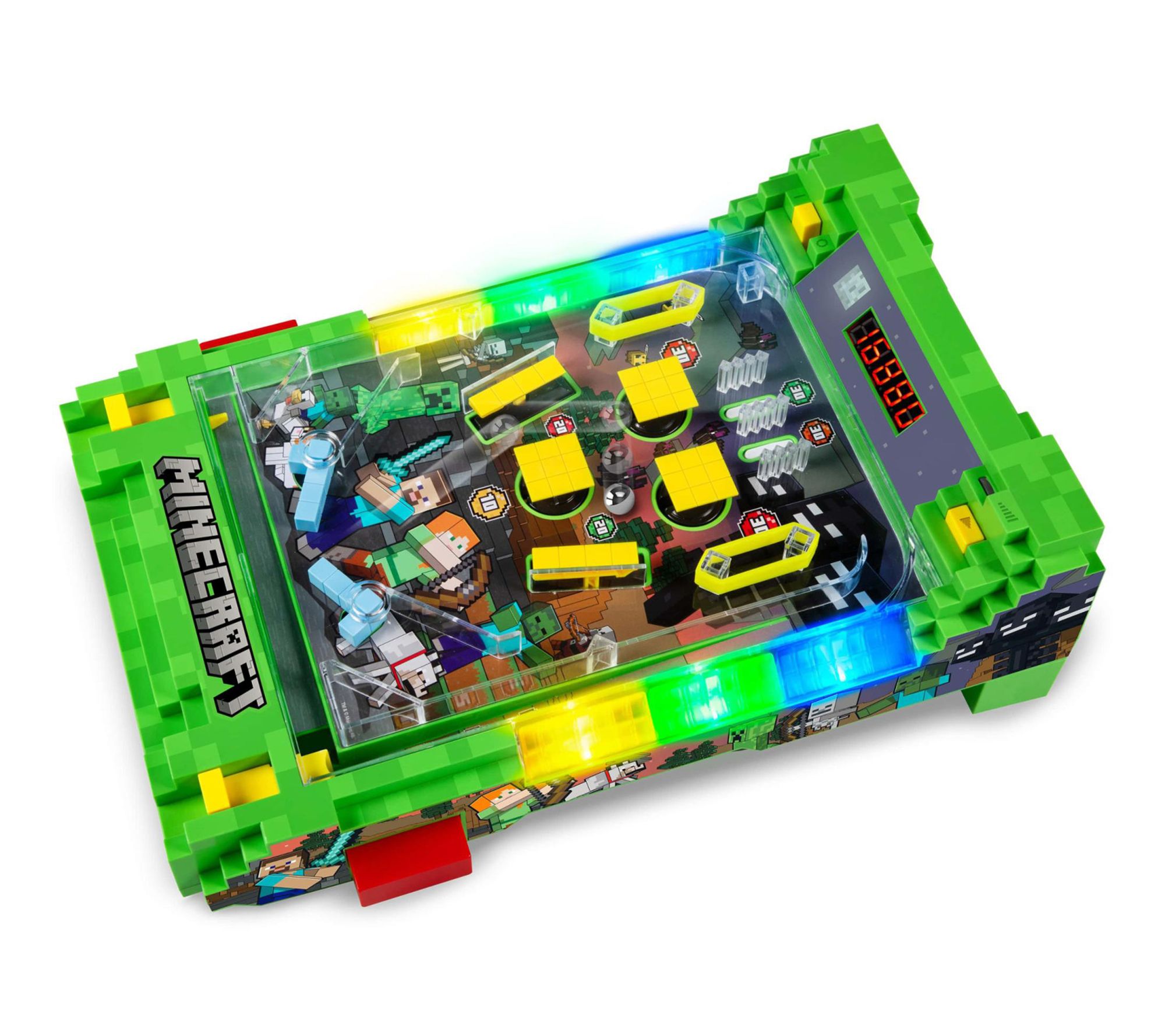 Minecraft Arcade Pinball Overworld Tabletop Game