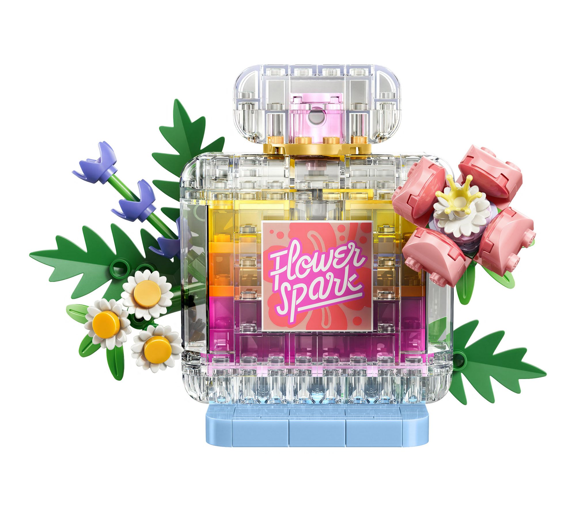 LEGO Creator Floral Decor Perfume Bottle 31383 286 Pieces