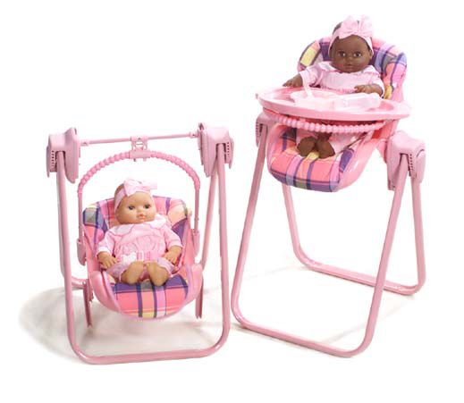 Lissi Doll 3 In 1 Highchair Set W 14 Baby Qvc Com
