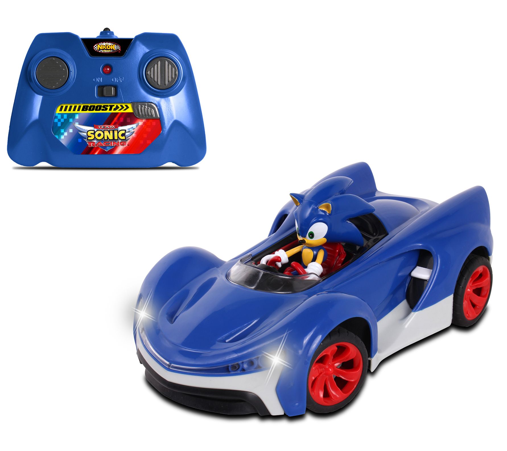 Nkok Sonic The Hedgehog Pull Back Racer
