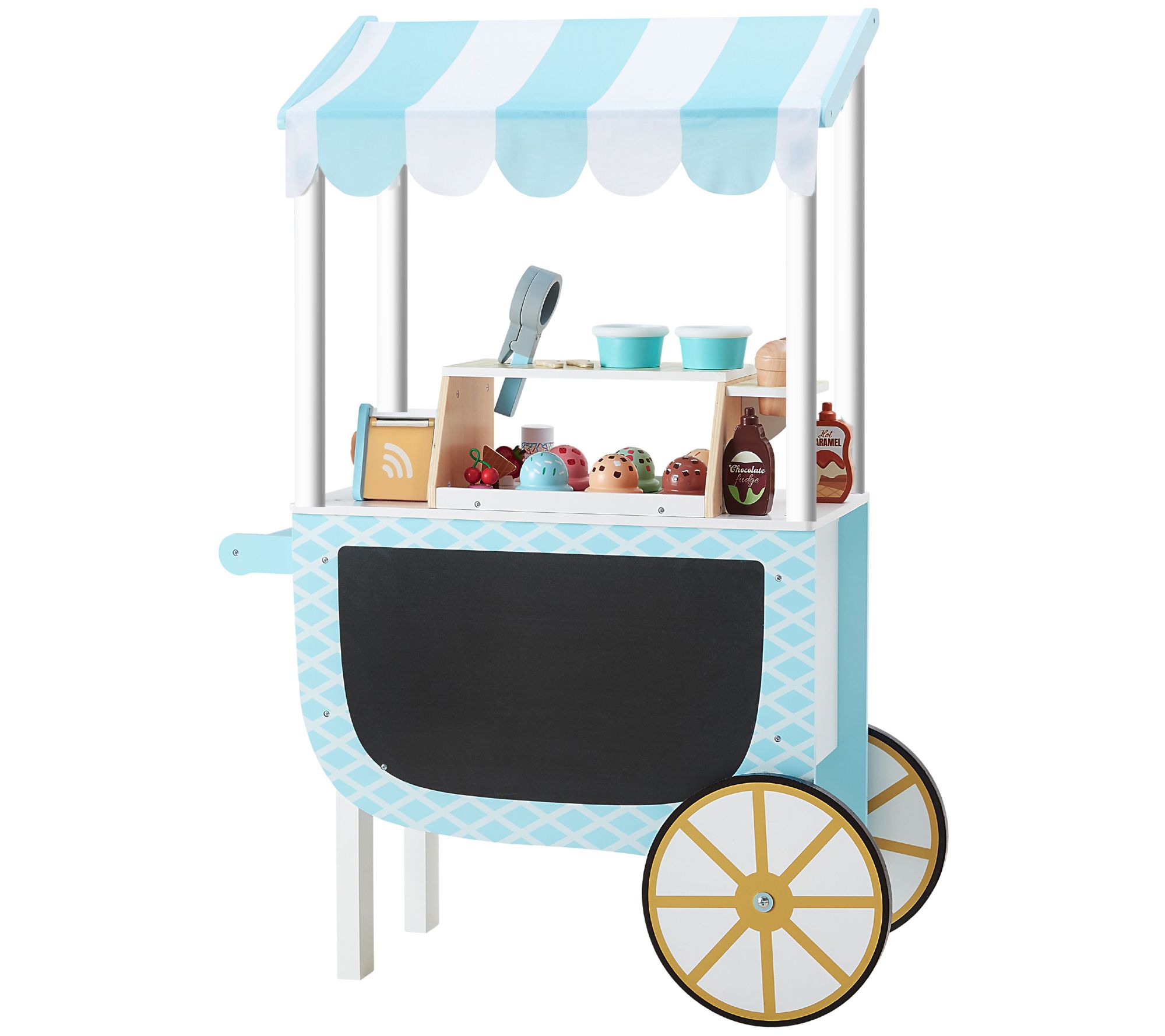 Teamson Kids My Little Helper Ice Cream Cart
