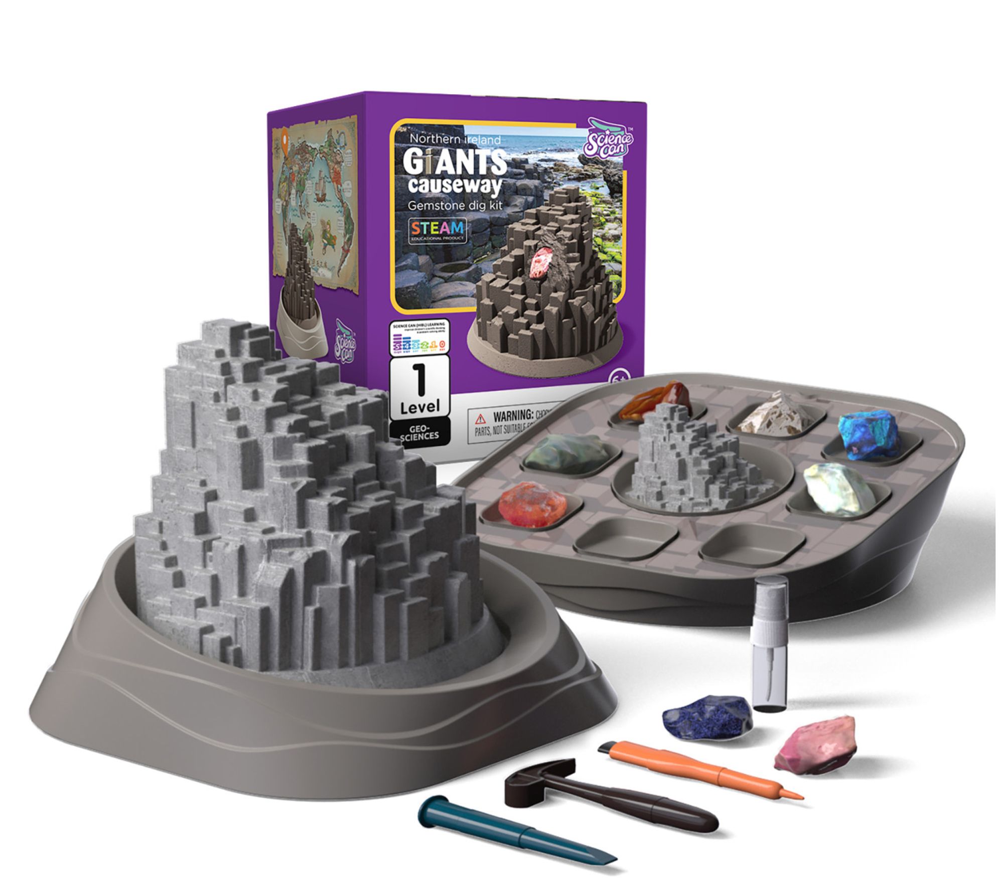 Science Can Gemstone Dig Toy Kit - Northern Ireland Giants