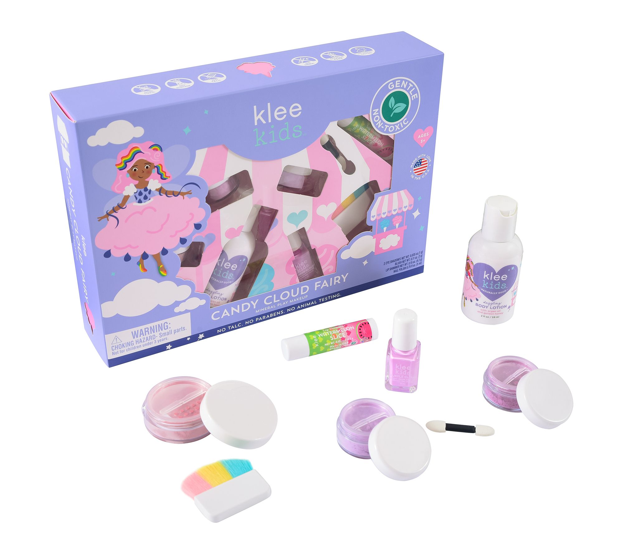 Klee Naturals Candy Cloud Fairy Kids' Mineral Makeup Set