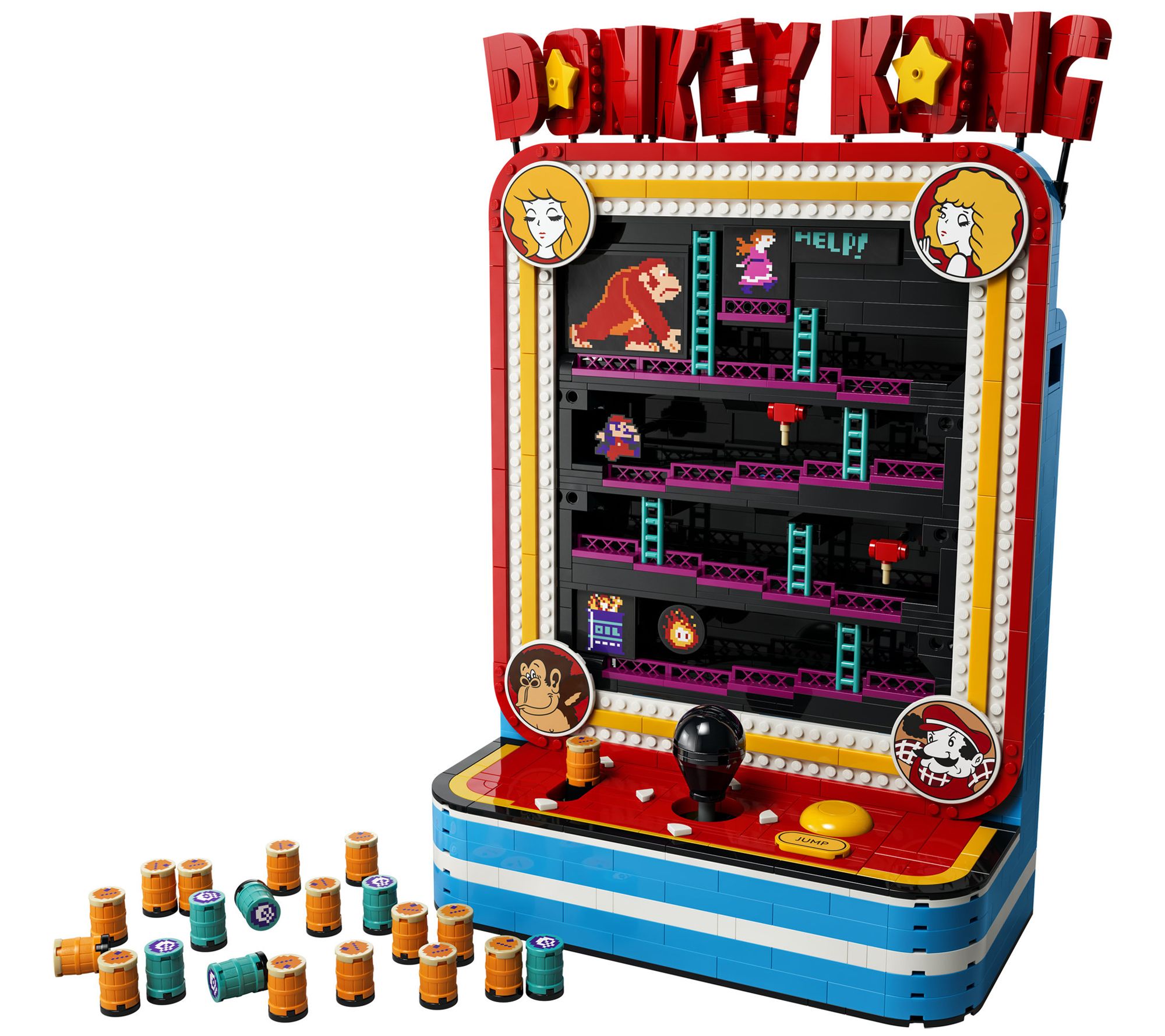 LEGO Super Mario Donkey Kong Arcade 1371 Pieces