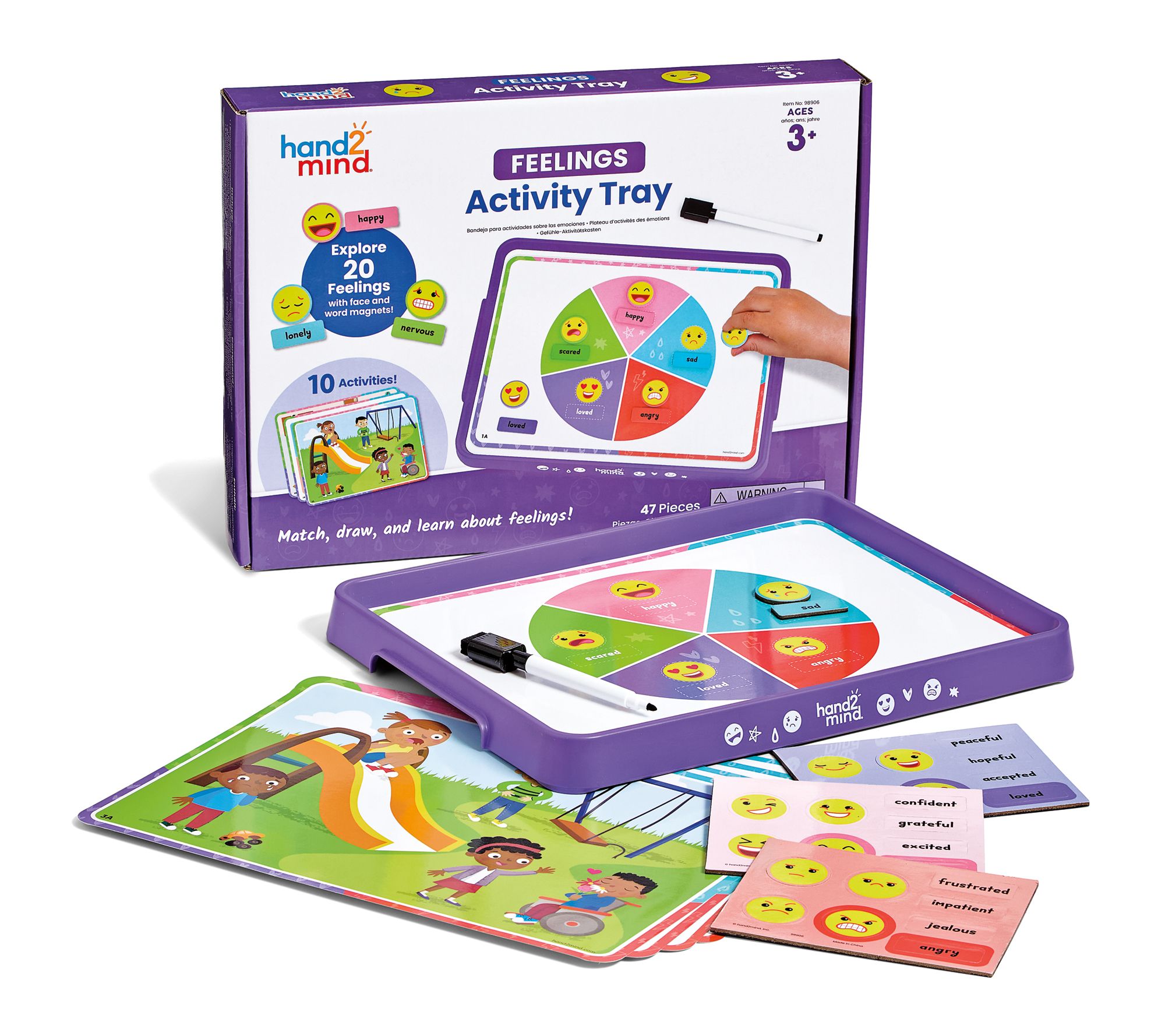 Hand2Mind Feelings Activity Tray