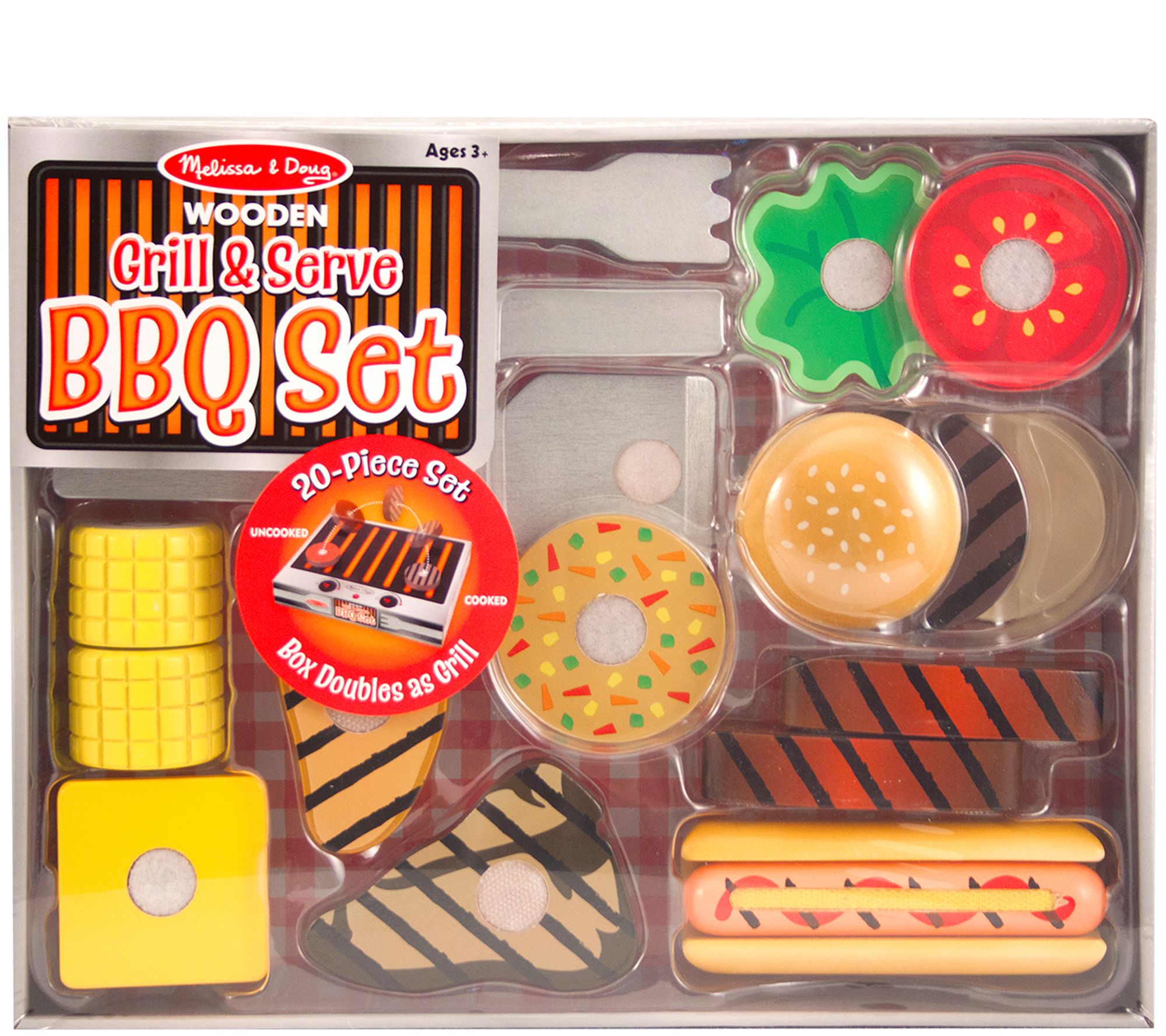 Melissa & Doug - Grill & Serve BBQ Set