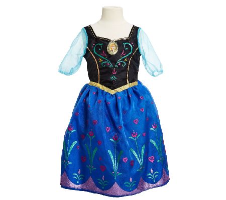 "As Is" Disney's Frozen Anna Light-Up Musical Dress
