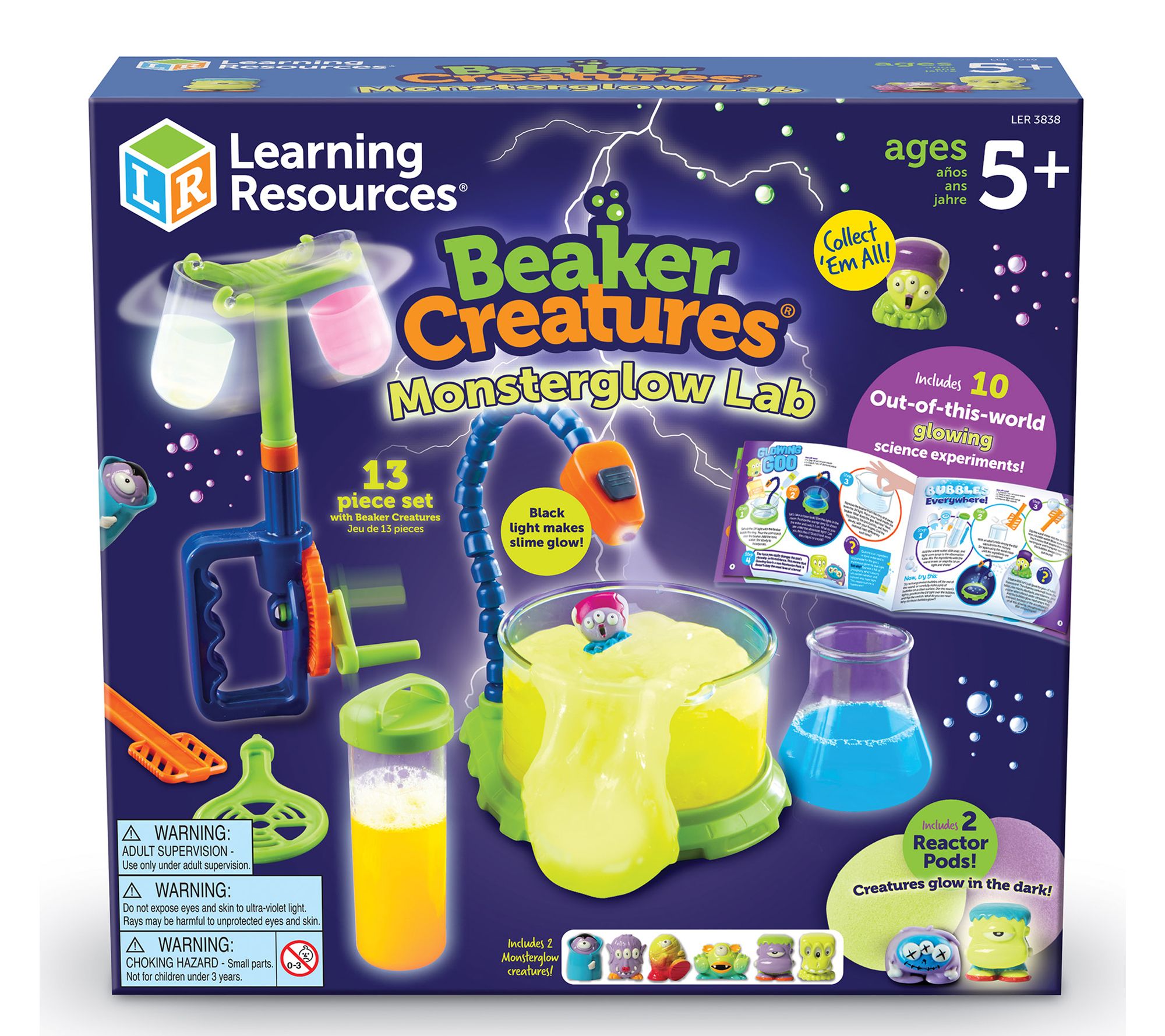 Learning Resources Beaker Creatures MonsterglowLab