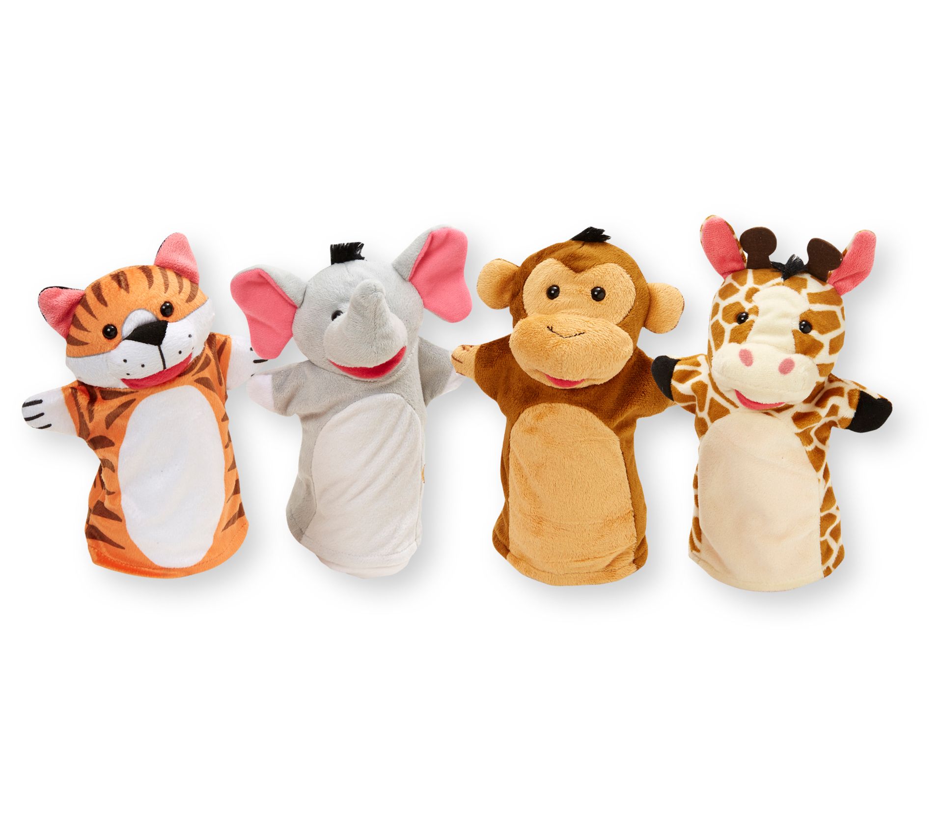 Melissa & Doug Zoo Friends Hand Puppets