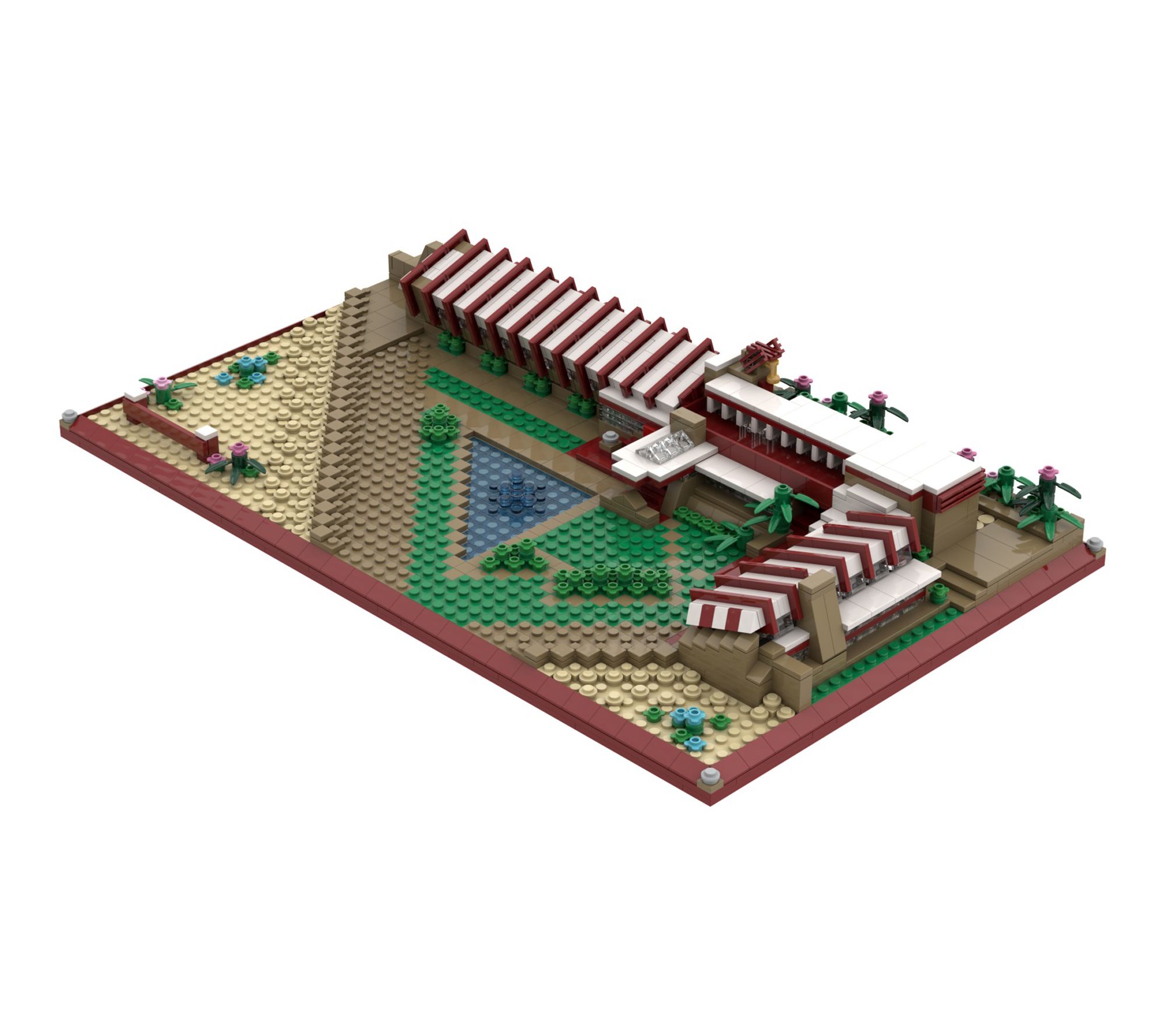 The ATOM Brick Taliesin West Building Kit