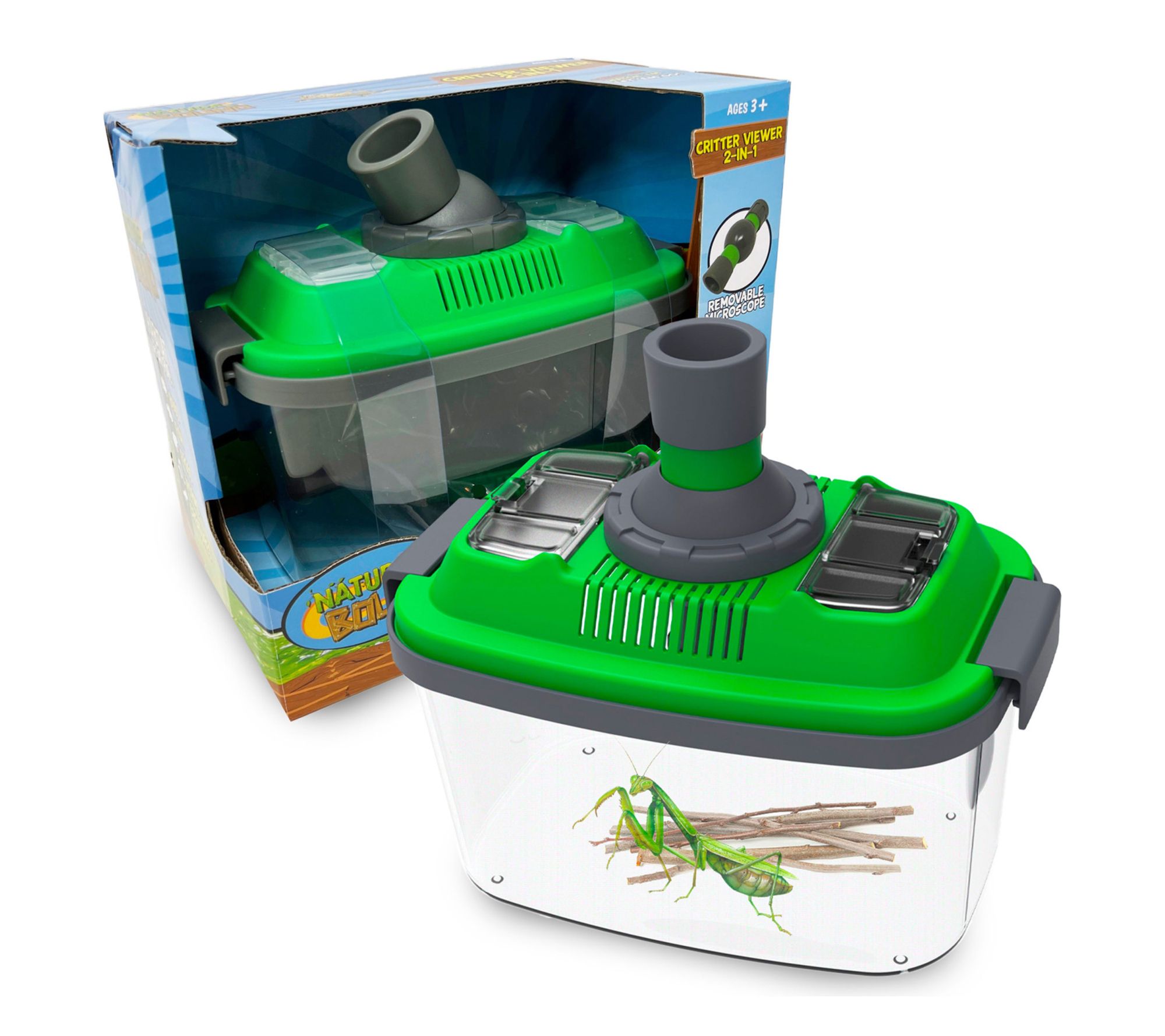 Nature Bound 2in1 Critter Viewer, Insect Habitat Terrarium Set