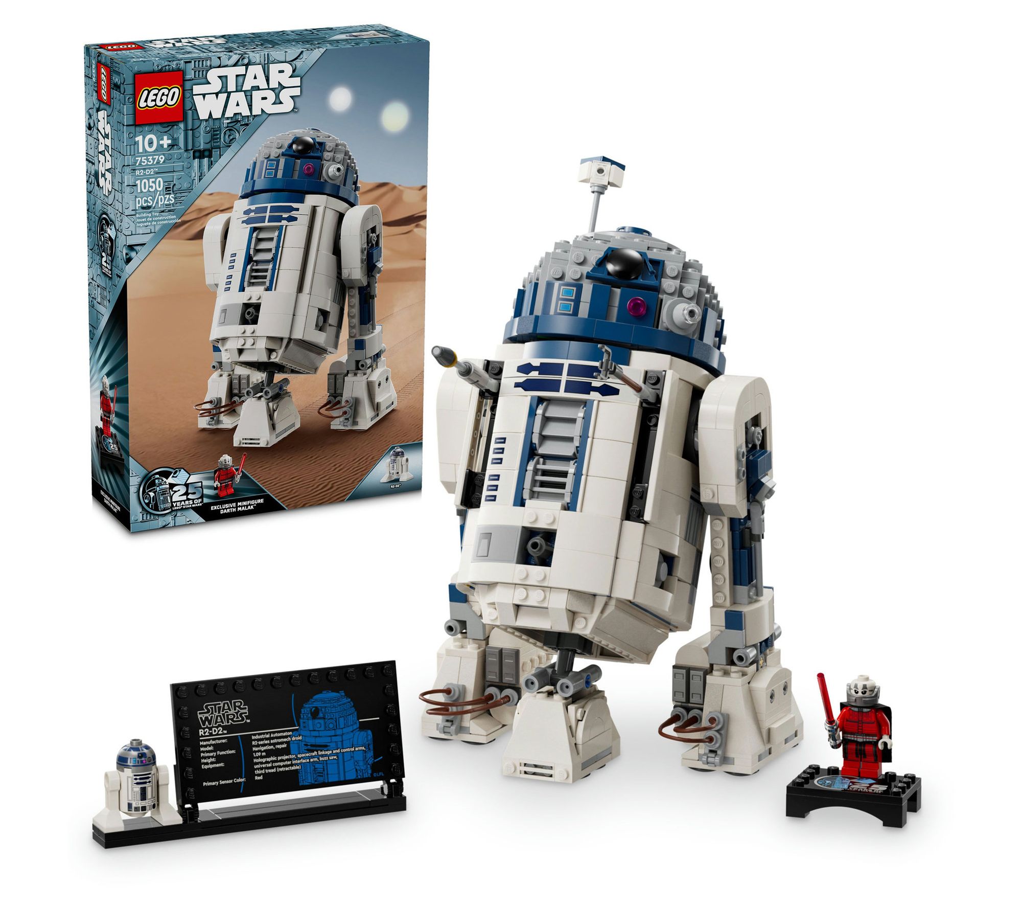 LEGO Star Wars R2-D2 Buildable Toy Droid1050 Piece Set - QVC.com
