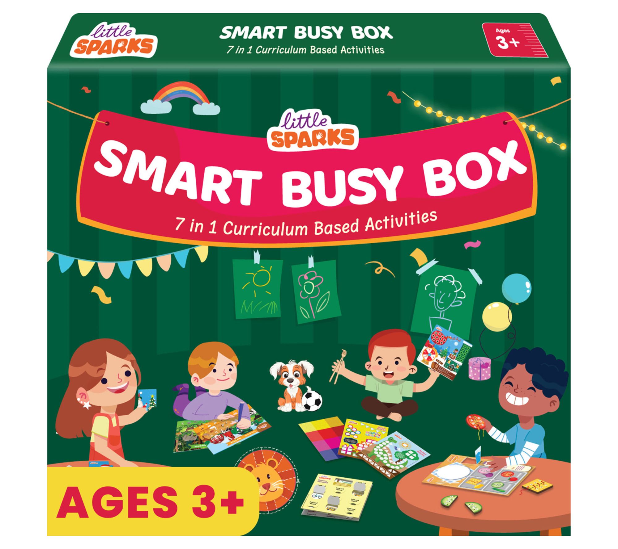 Smartivity Little Sparks Smart Busy Box Montessori 7-In-1