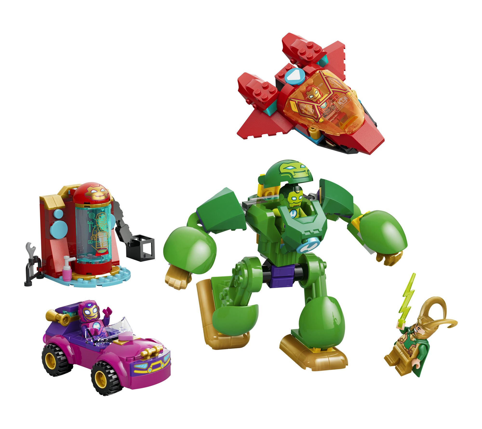 LEGO Disney Junior Marvel Loki vs. Team Iron Man 11211 204 Pieces