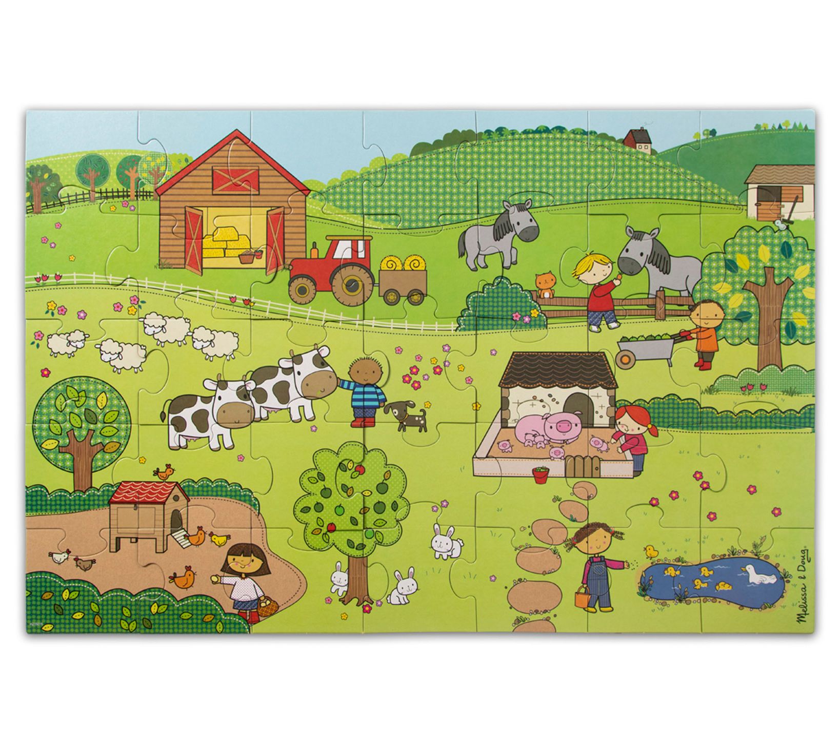 Melissa & doug 2024 giant floor puzzle