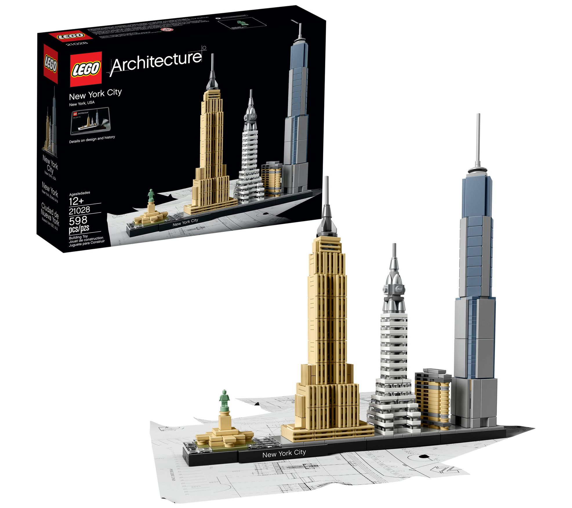 LEGO Architecture New York City Skyline598-piece Set