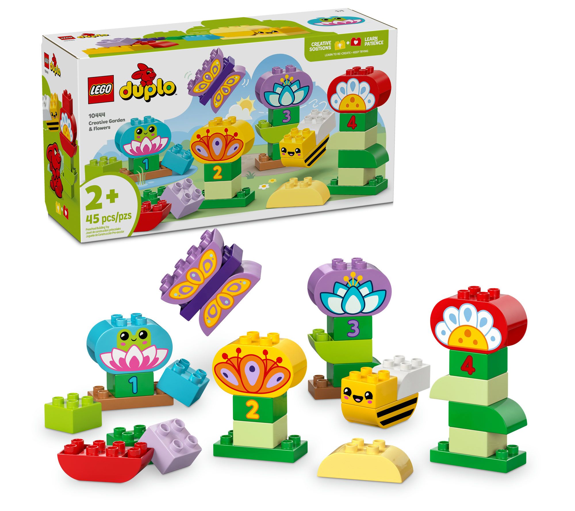 LEGO DUPLO Town Creative Garden & Flowers Color-Sorting Set