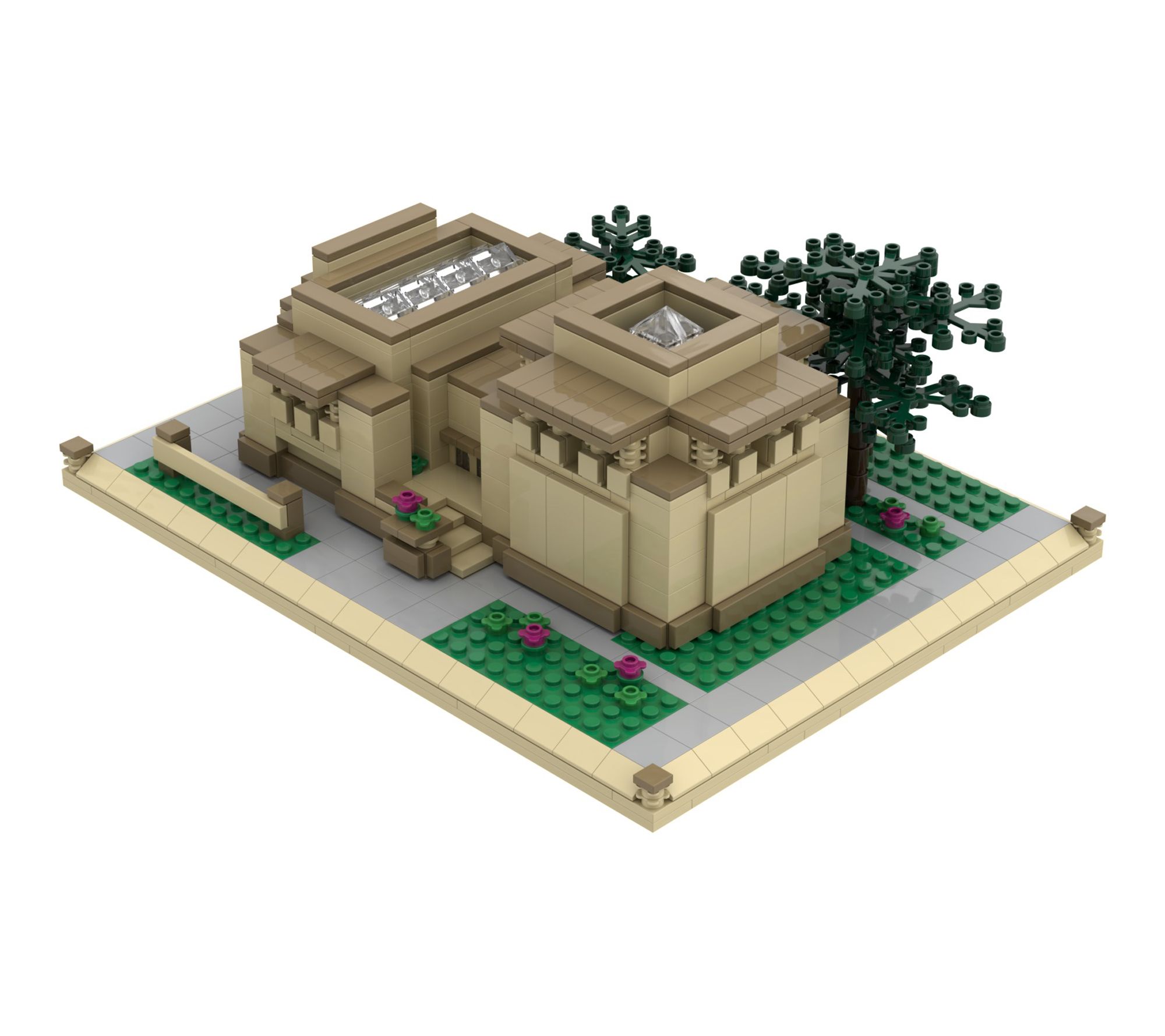 The ATOM Brick Unity Temple Building Kit