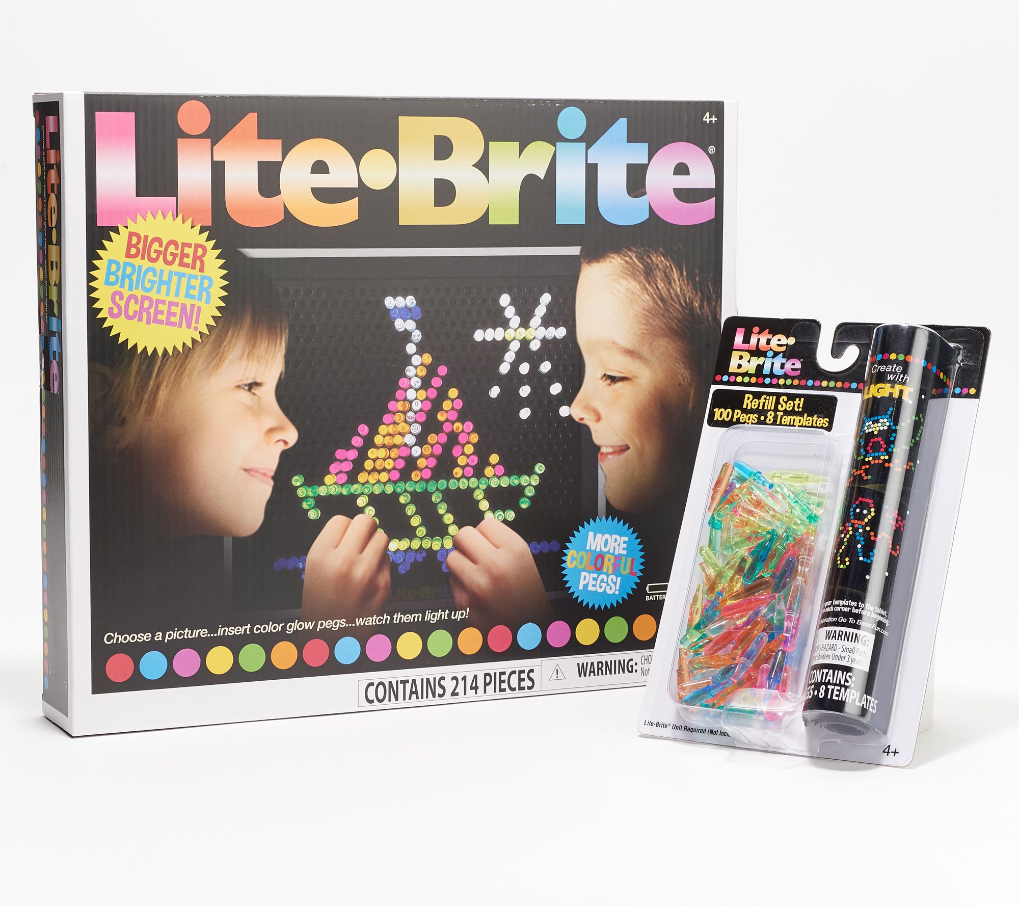 Lite Brite Peg and Template Refill Pack