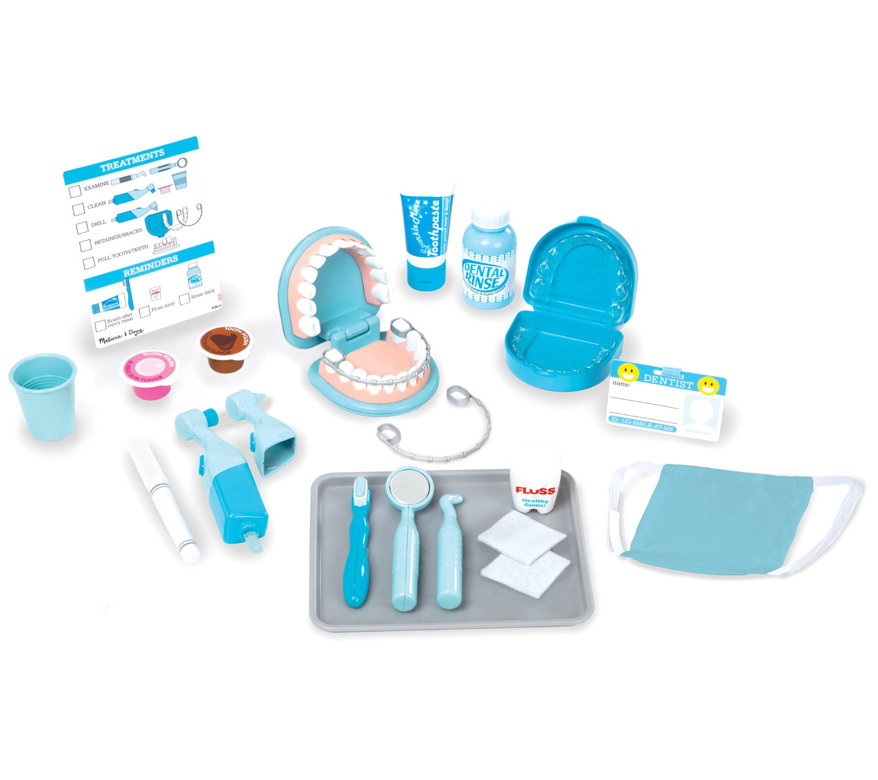 Melissa And Doug Super Smile Dentist Play Set 0405