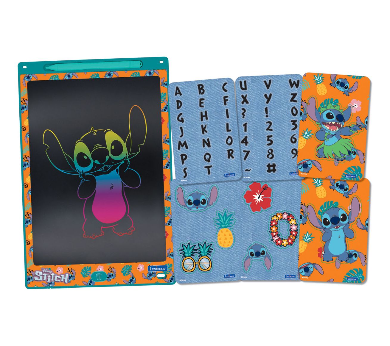 Lexibook Stitch 11" Learning & Drawing E-ink Ta blet w/Stencil